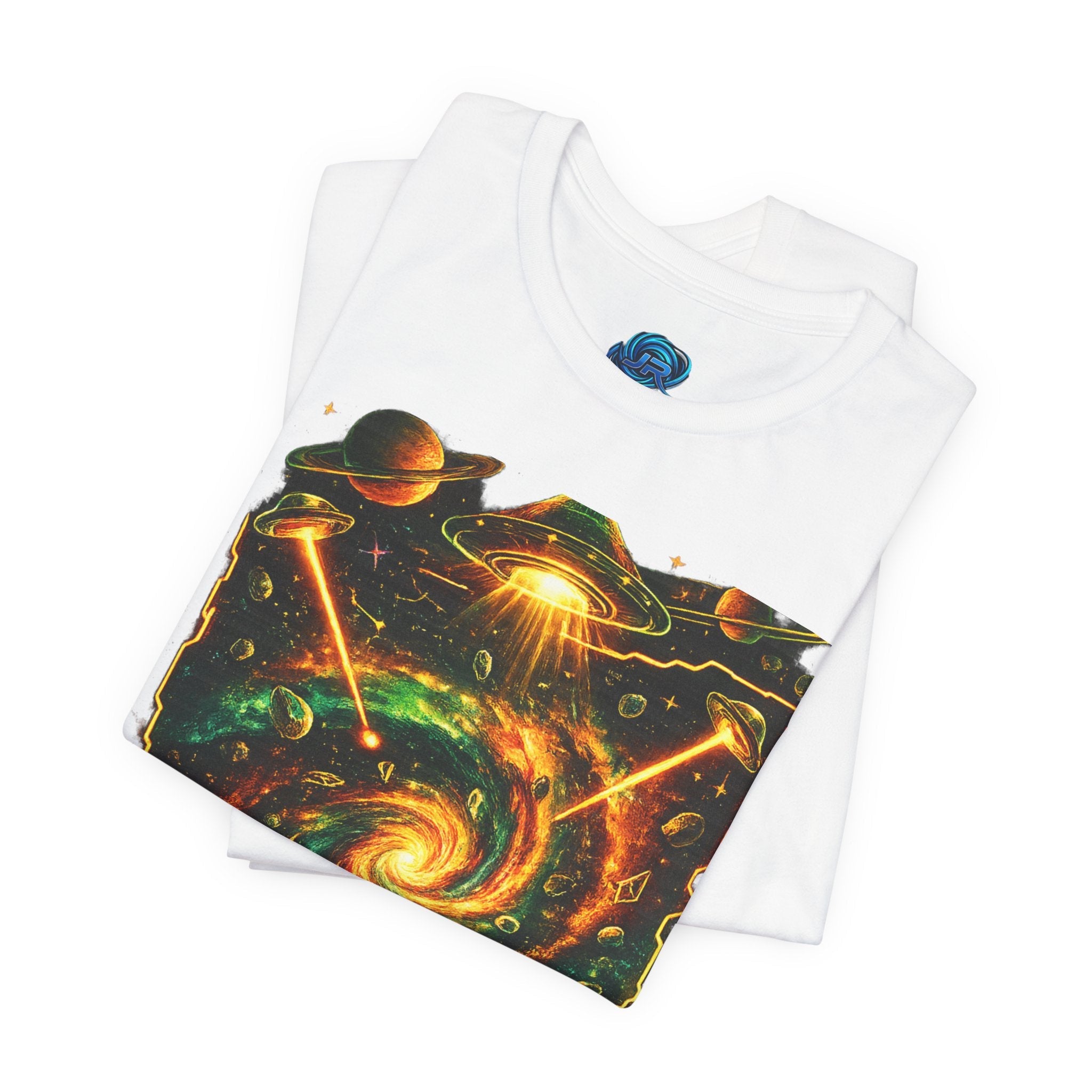 JR VORTEX™ Interstellar Voyage Graphic Tee Printify