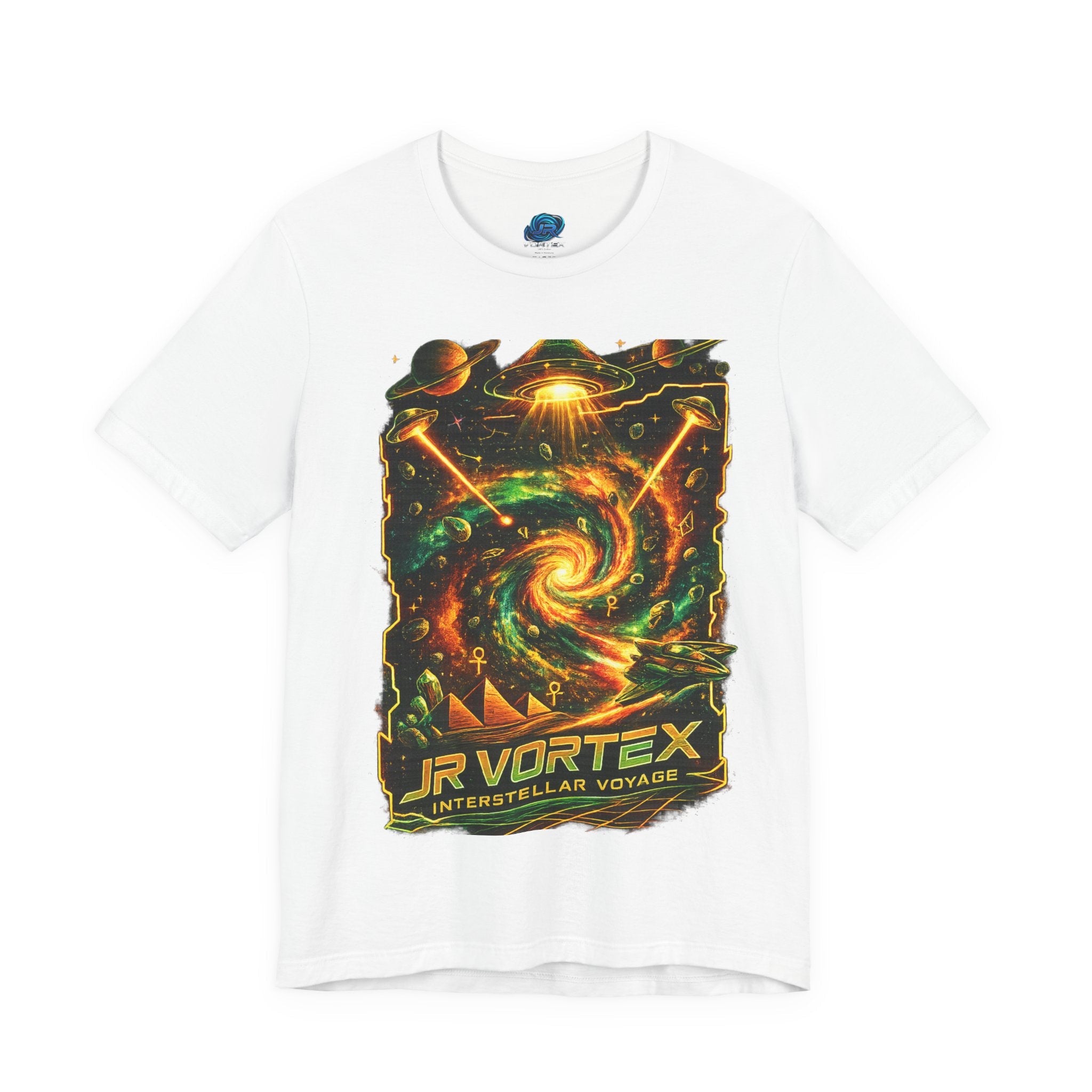 JR VORTEX™ Interstellar Voyage Graphic Tee Printify