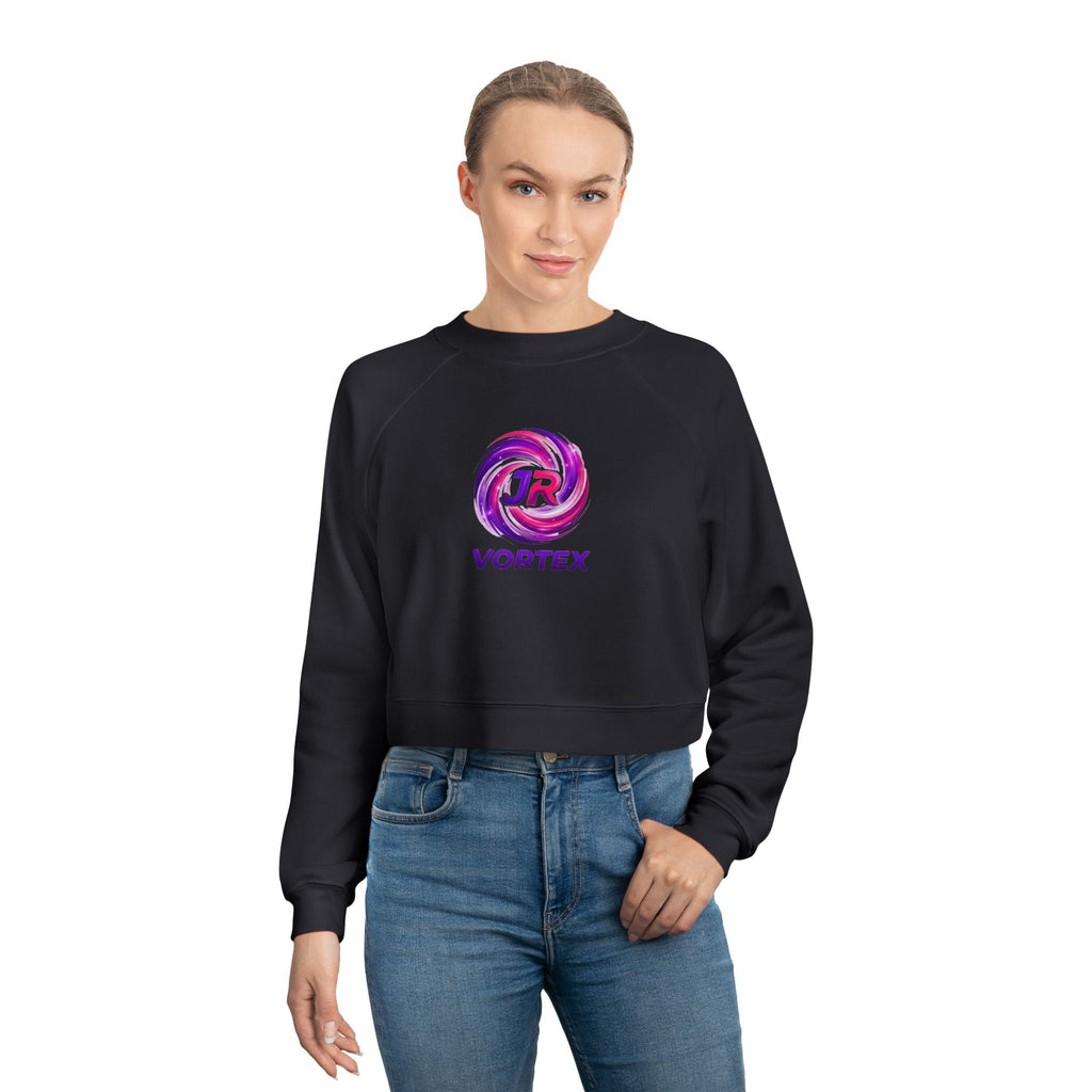JR Vortex Logo Cropped Fleece Pullover
