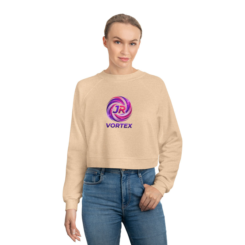 JR Vortex Logo Cropped Fleece Pullover