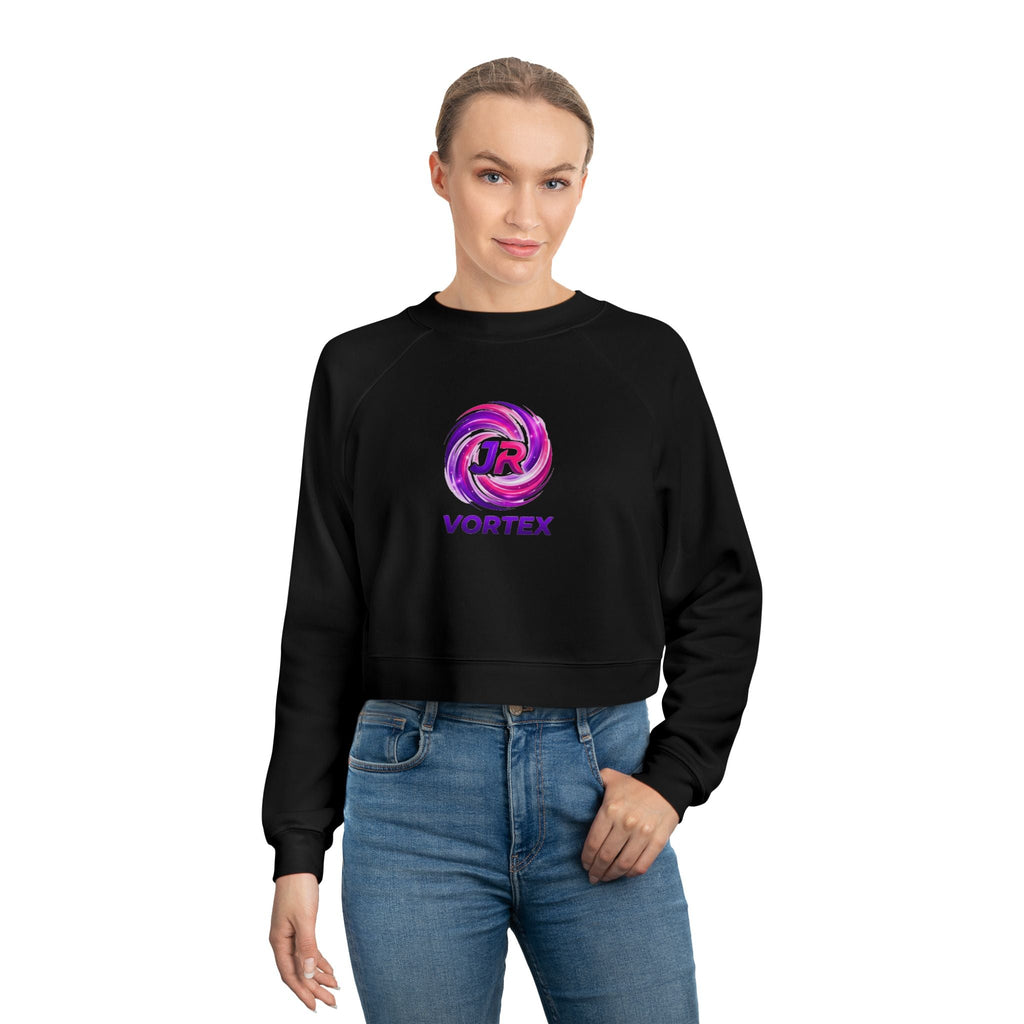 JR Vortex Logo Cropped Fleece Pullover
