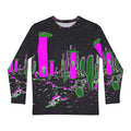 JR Vortex — “Magenta Signal Landing” AOP Long Sleeve Printify