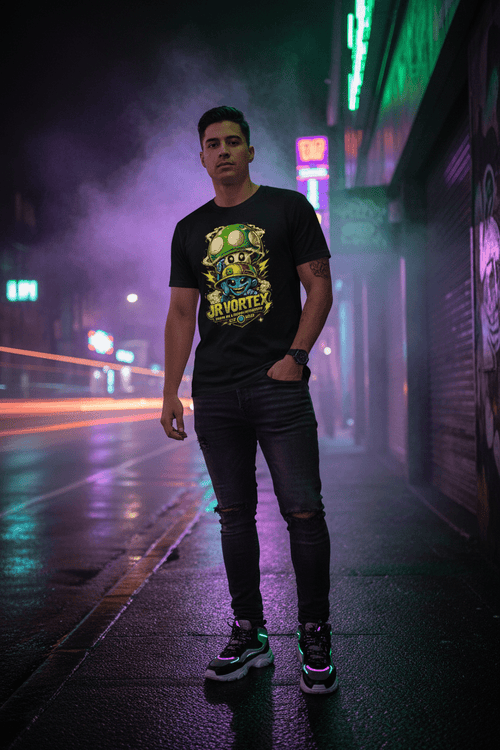 JR Vortex Night Streetwear Cosmic Lifestyle