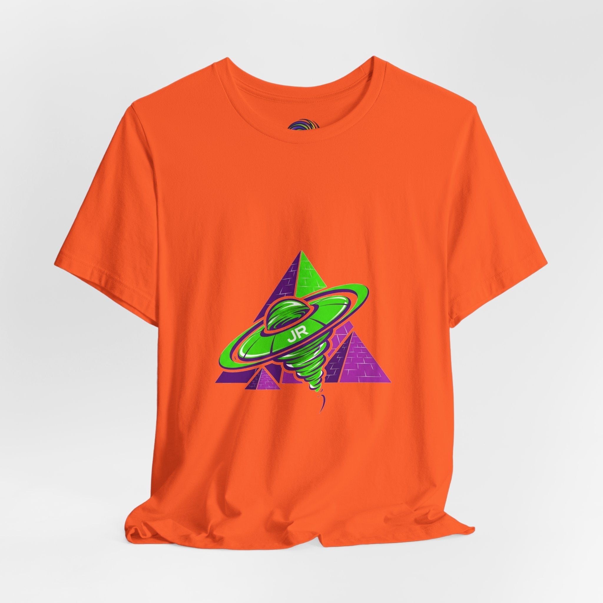 Retro UFO Unisex Short Sleeve Tee, Cosmic Tee, Graphic T-shirt, Space Themed Top, Planet Lovers Shirt, Gift for Sci-Fi Fans Printify