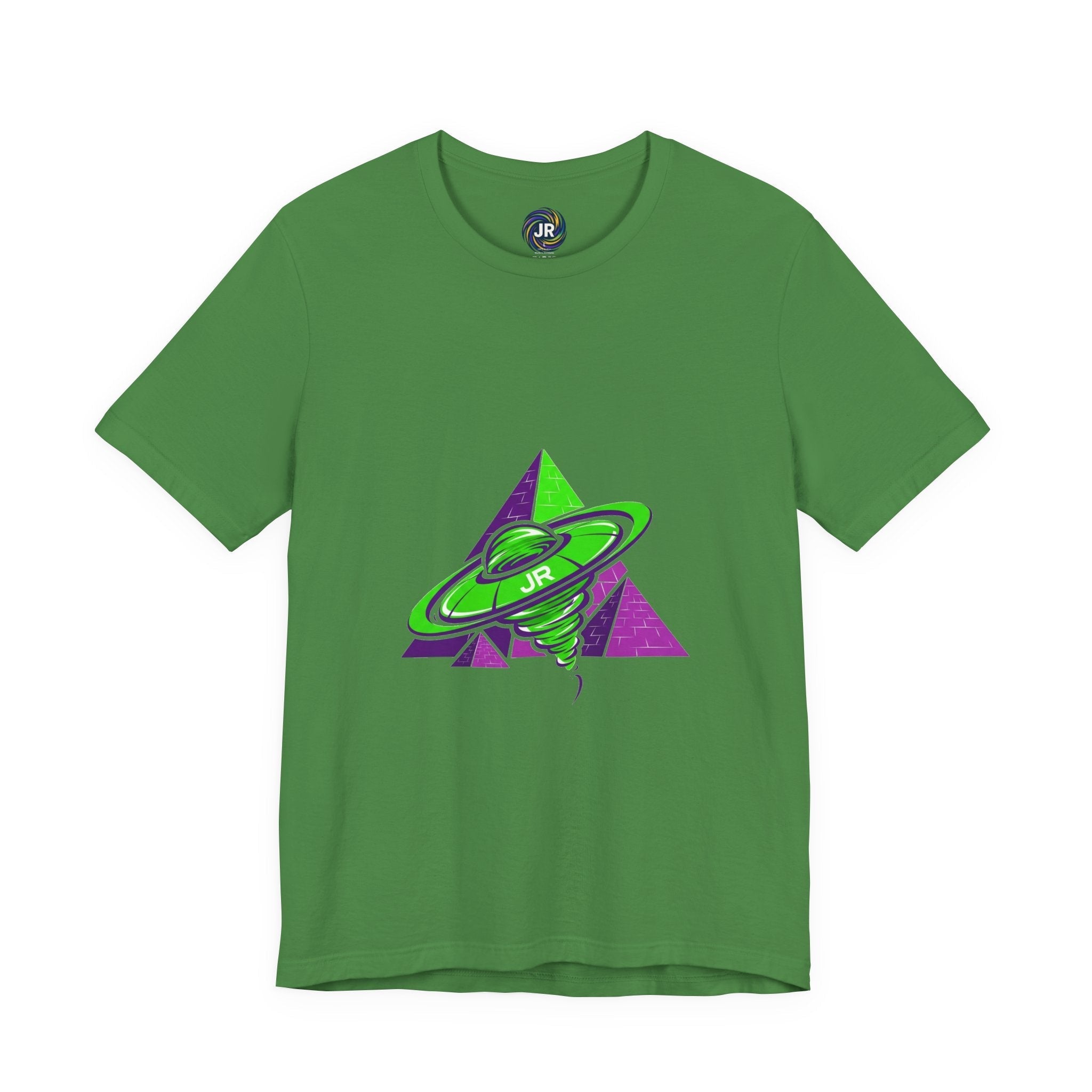 Retro UFO Unisex Short Sleeve Tee, Cosmic Tee, Graphic T-shirt, Space Themed Top, Planet Lovers Shirt, Gift for Sci-Fi Fans Printify