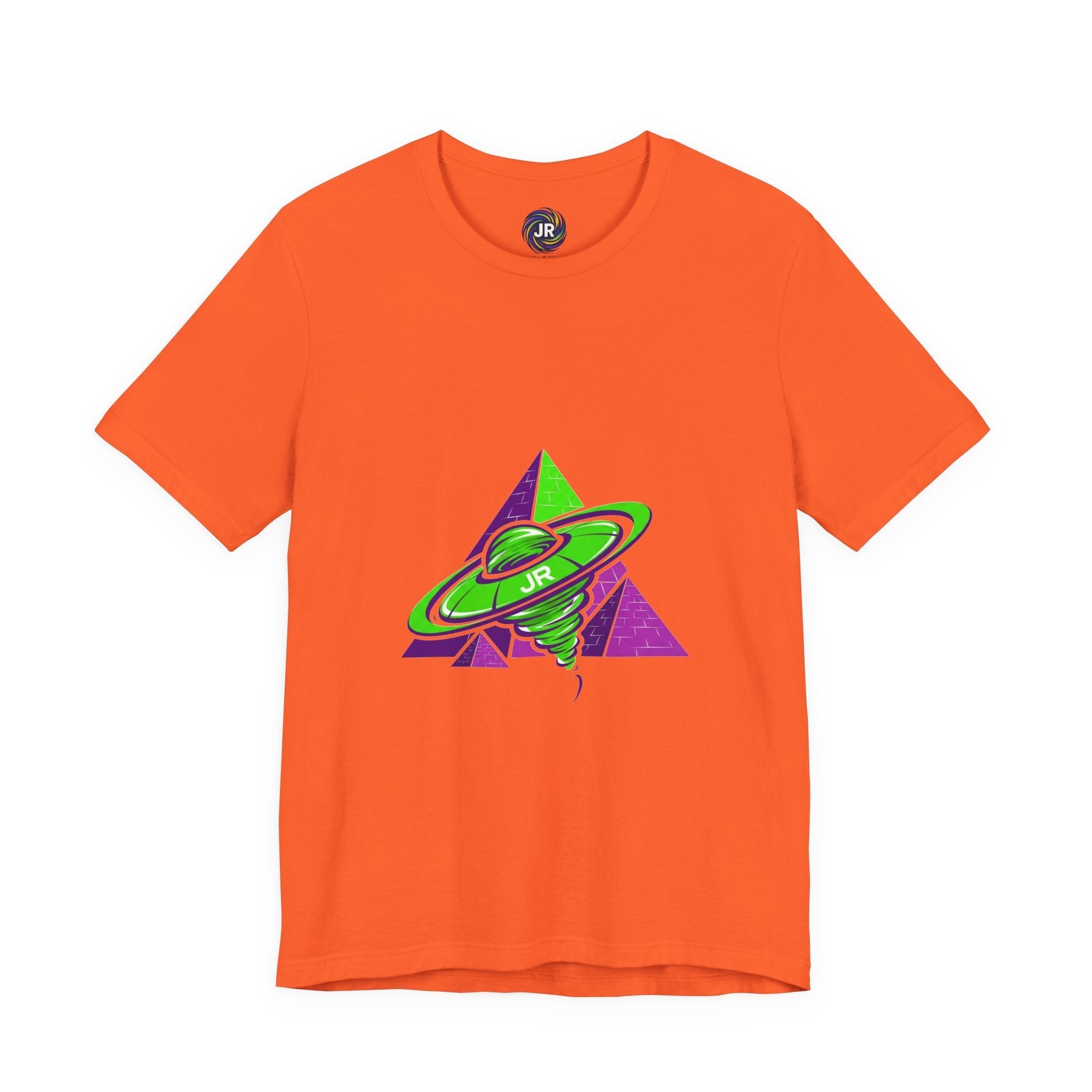 Retro UFO Unisex Short Sleeve Tee, Cosmic Tee, Graphic T-shirt, Space Themed Top, Planet Lovers Shirt, Gift for Sci-Fi Fans Printify