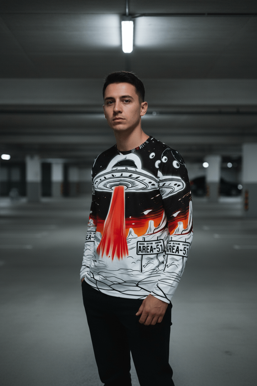 Area 51 Shirt Parking Garage