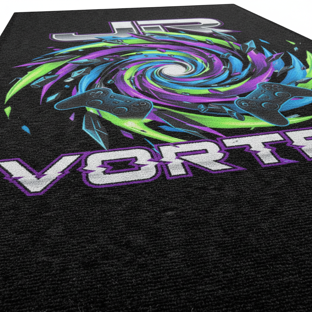 JR Vortex Rug — Texture Close-Up