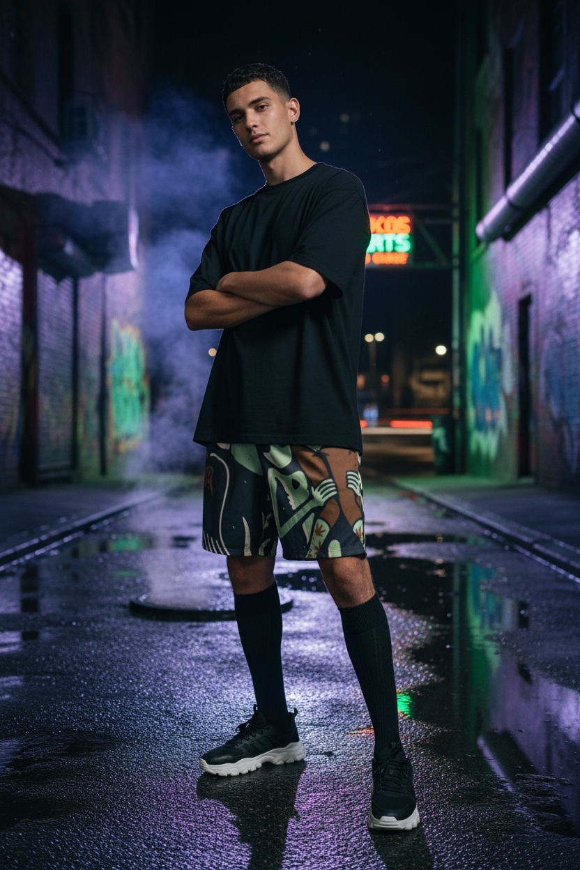 JR Vortex Shorts Lifestyle Shot