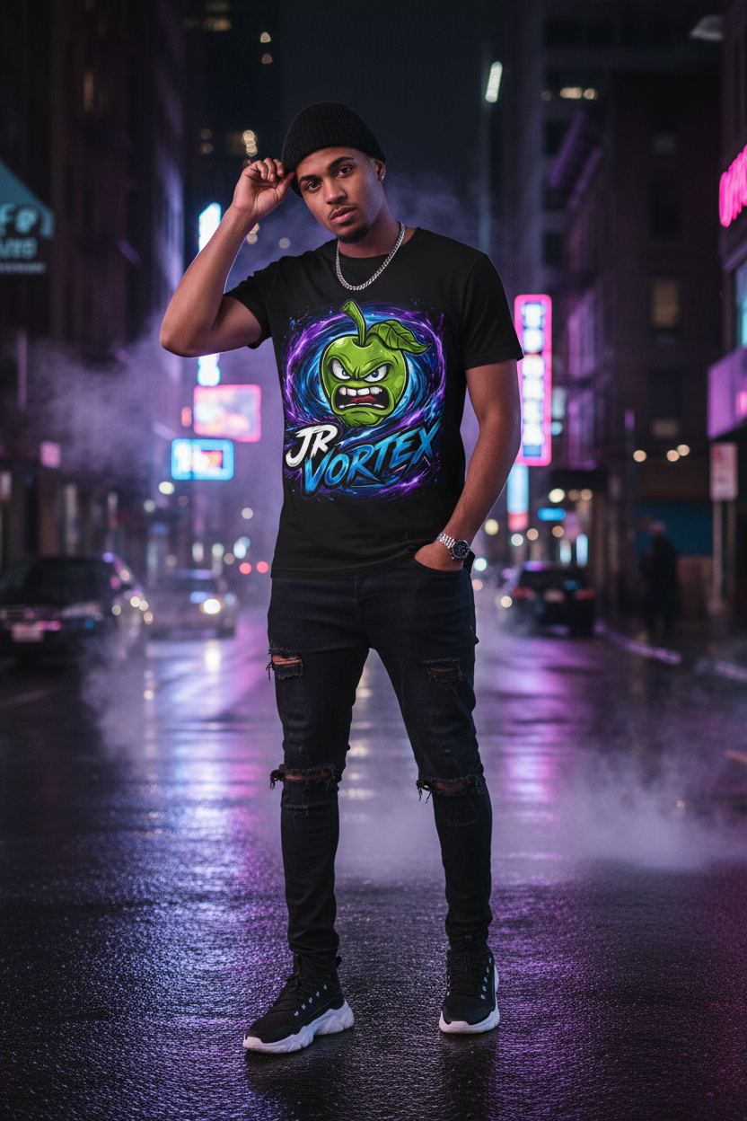 JR Vortex Tee Lifestyle Shot