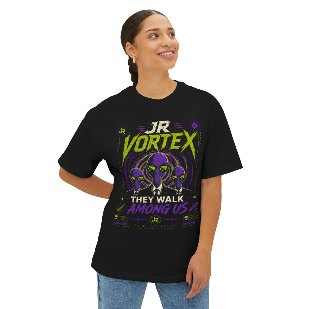 JR Vortex – They Walk Among Us Oversized Tee