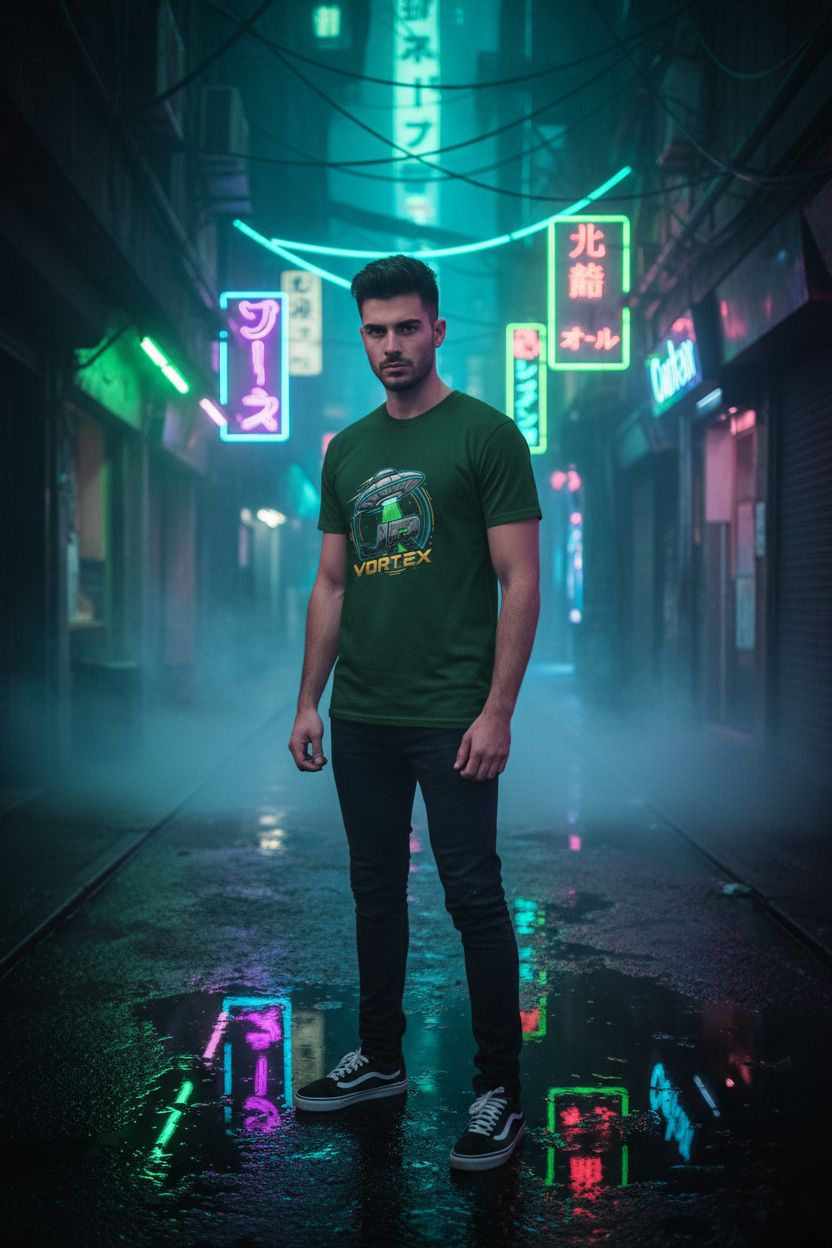JR Vortex UFO — Cyberpunk Alley