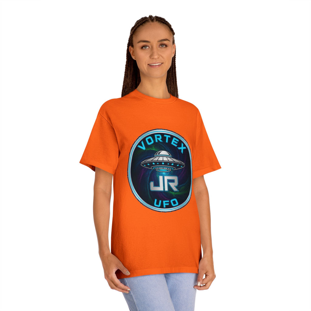 UFO Vortex JR Tee — Retro Sci‑Fi Alien Saucer Shirt Printify