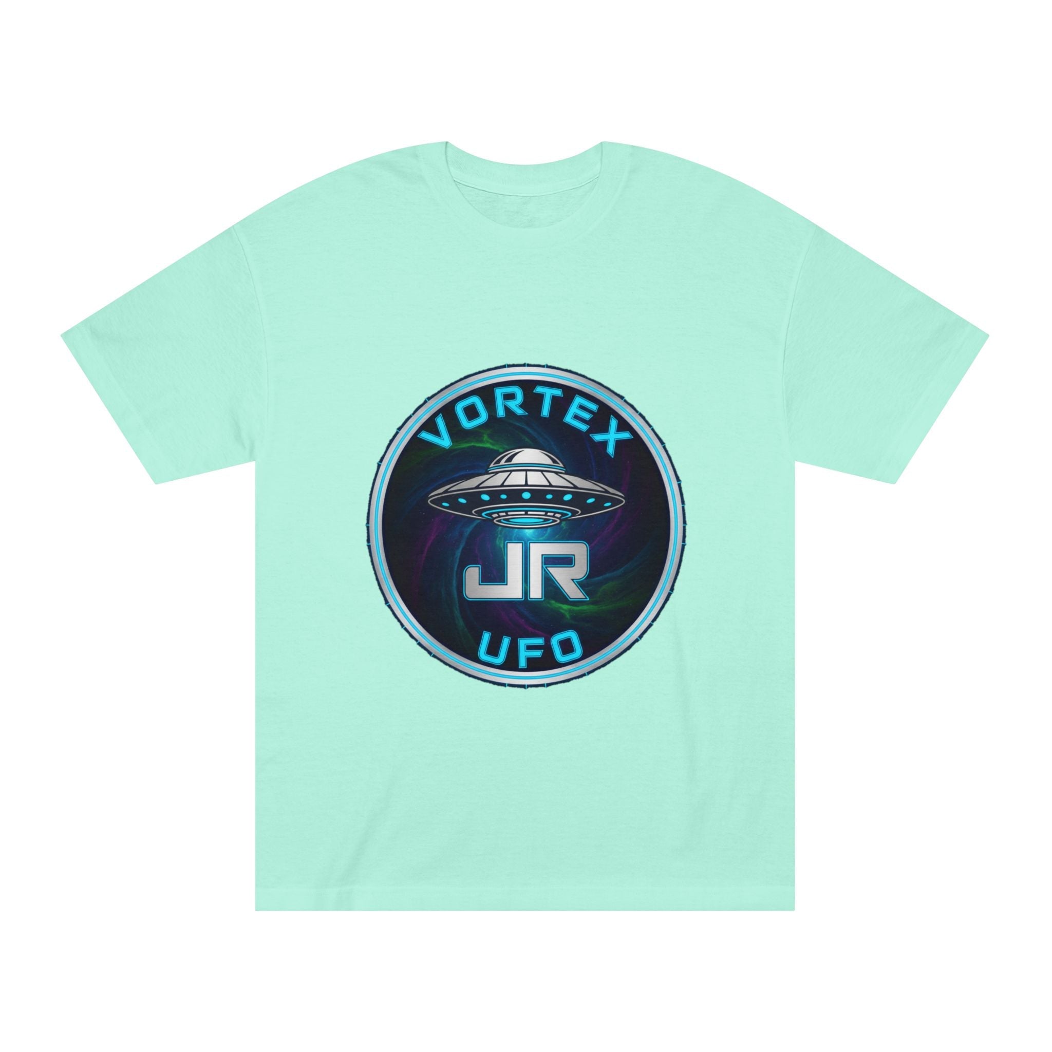 UFO Vortex JR Tee — Retro Sci‑Fi Alien Saucer Shirt Printify