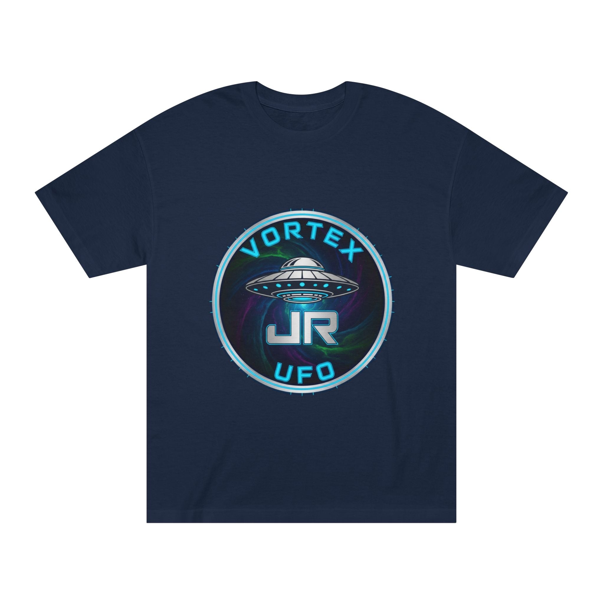 UFO Vortex JR Tee — Retro Sci‑Fi Alien Saucer Shirt Printify