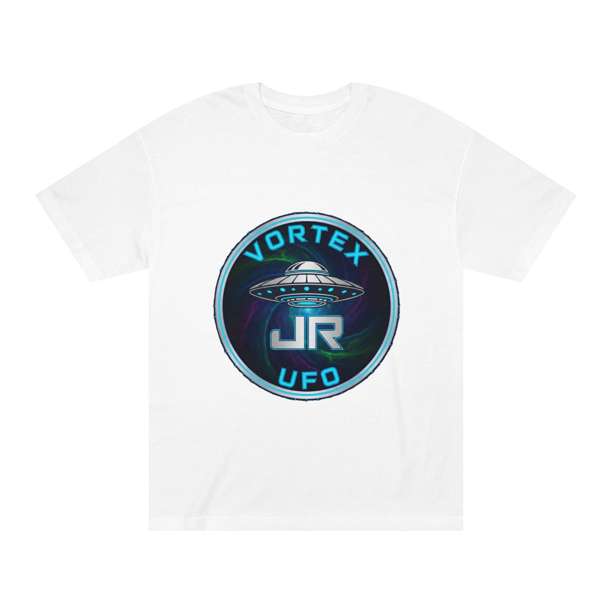 UFO Vortex JR Tee — Retro Sci‑Fi Alien Saucer Shirt Printify