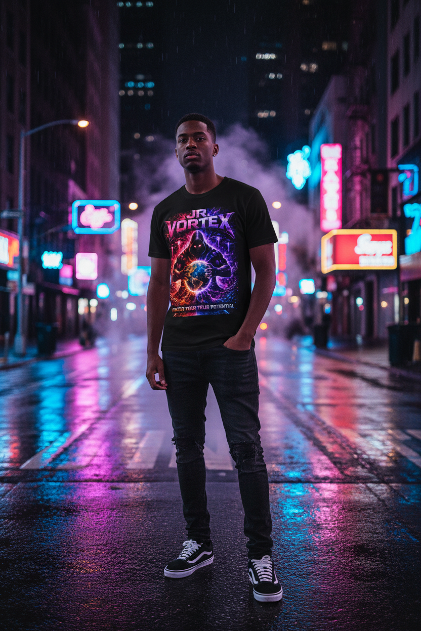 Neon Street Scene