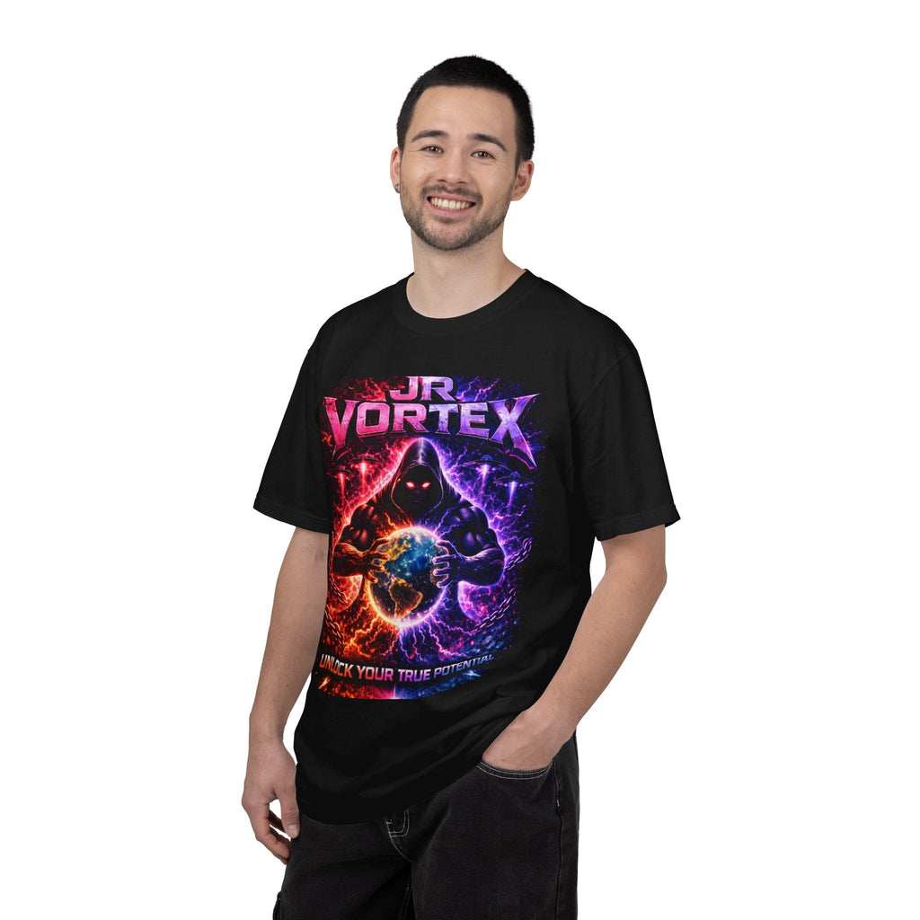 JR Vortex "Unlock Your True Potential" Graphic Tee Printify