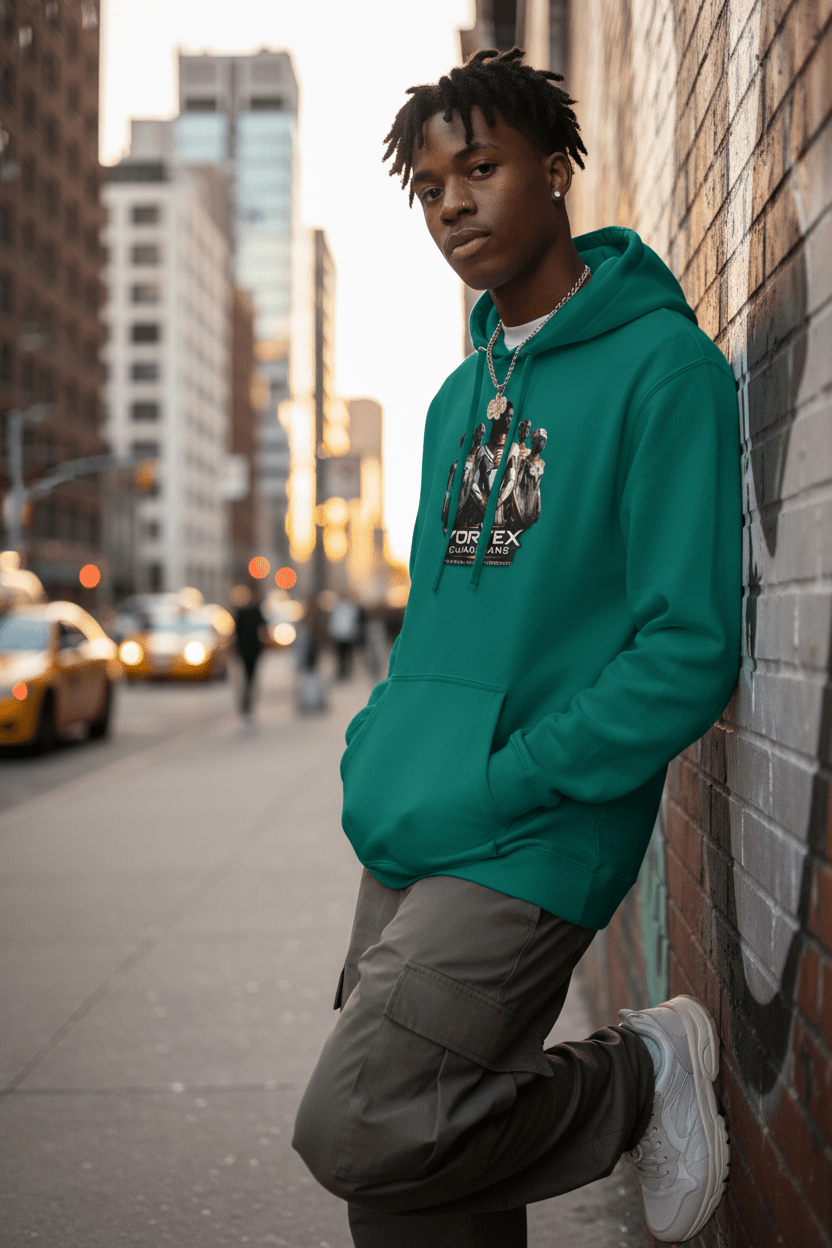 Vortex Guardians Hoodie Urban Streetwear Lifestyle