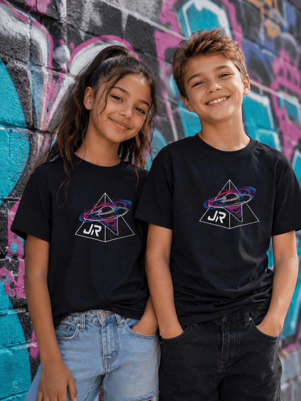 JR Vortex Youth Tee — Pyramid Vortex Logo
