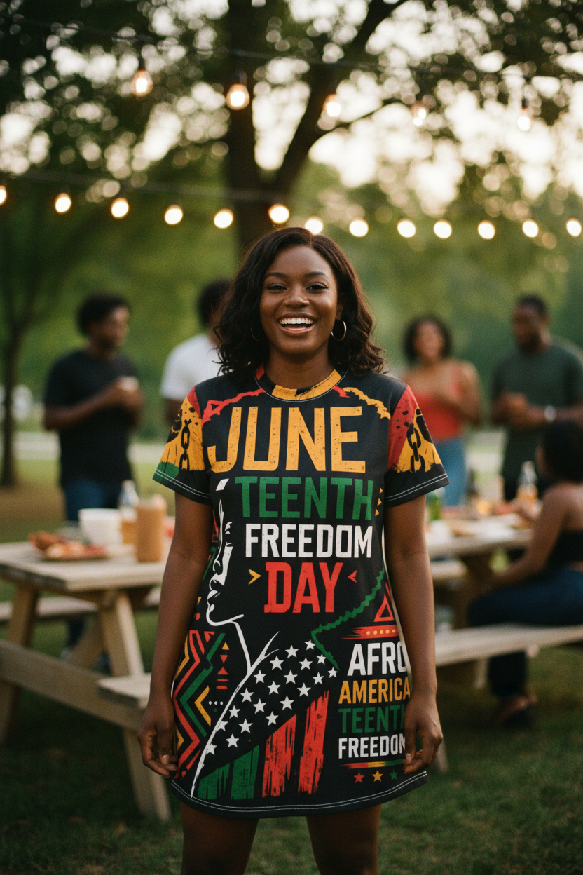 Juneteenth Dress - Cookout Lifestyle