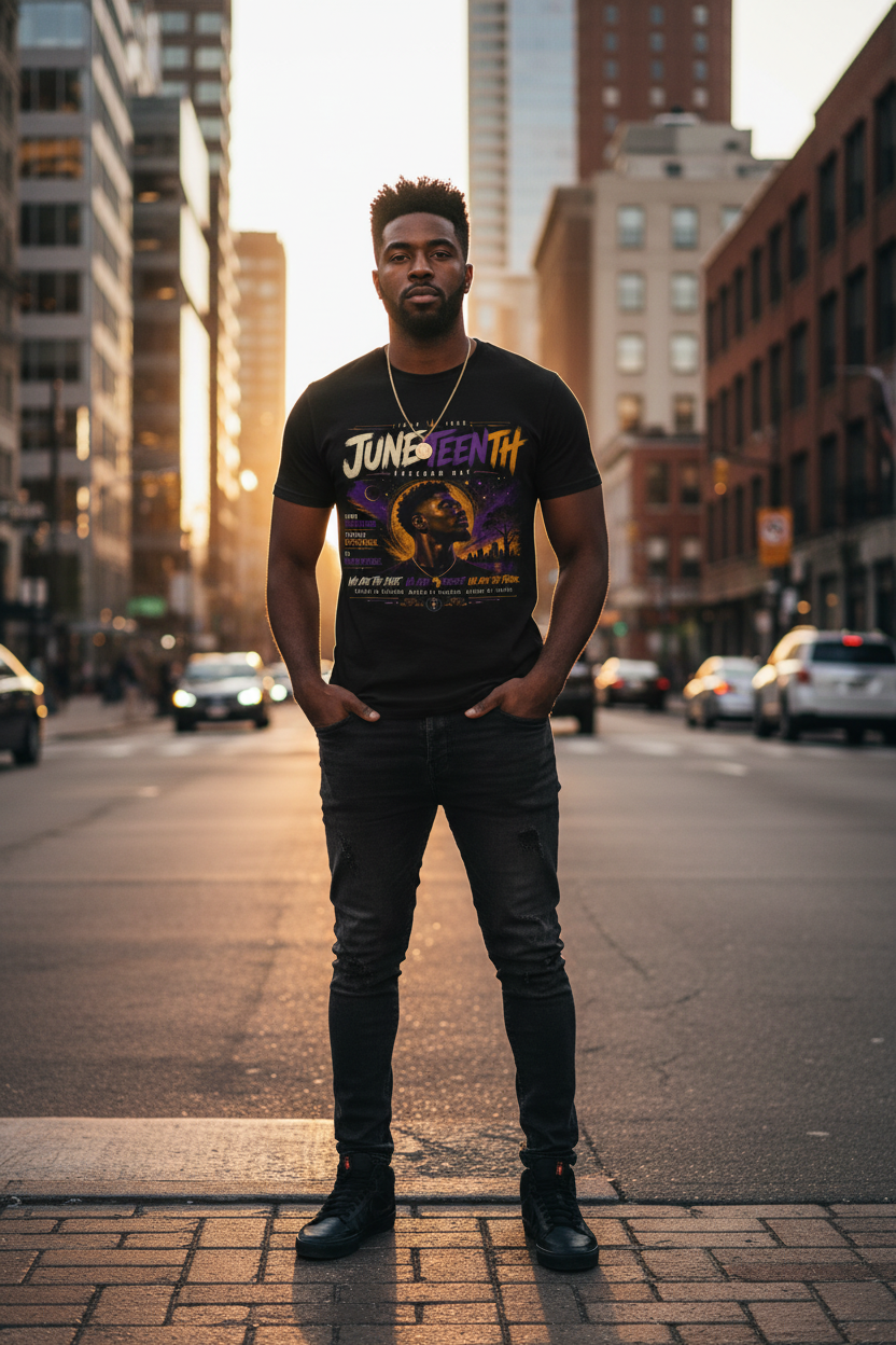 Juneteenth Lifestyle - Black Man Urban