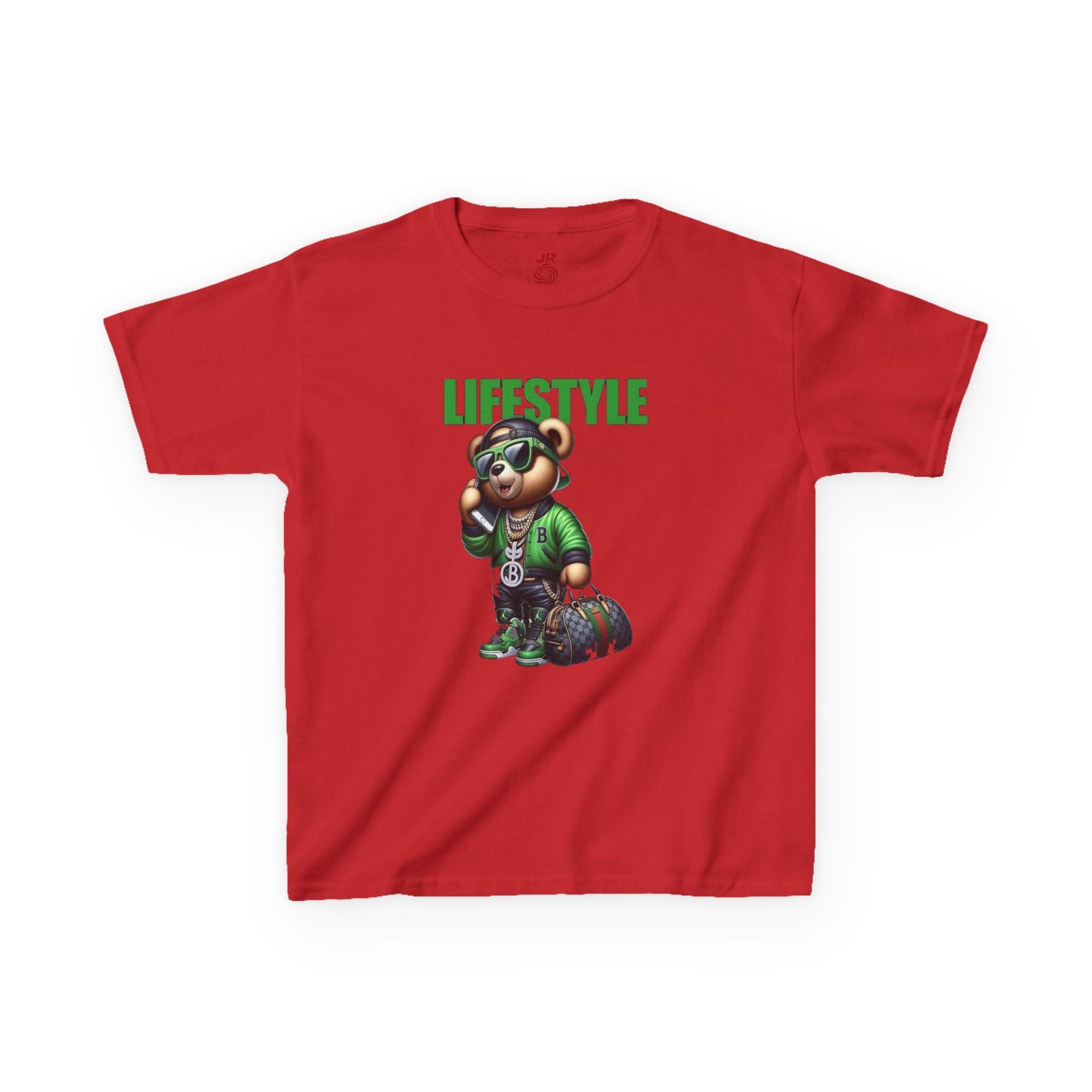 Kids Lifestyle Bear Graphic Tee, Cool Kids T-Shirt, Trendy Youth Shirt, Graphic Cotton Tee for Boys and Girls, Fun Casual Wear Printify