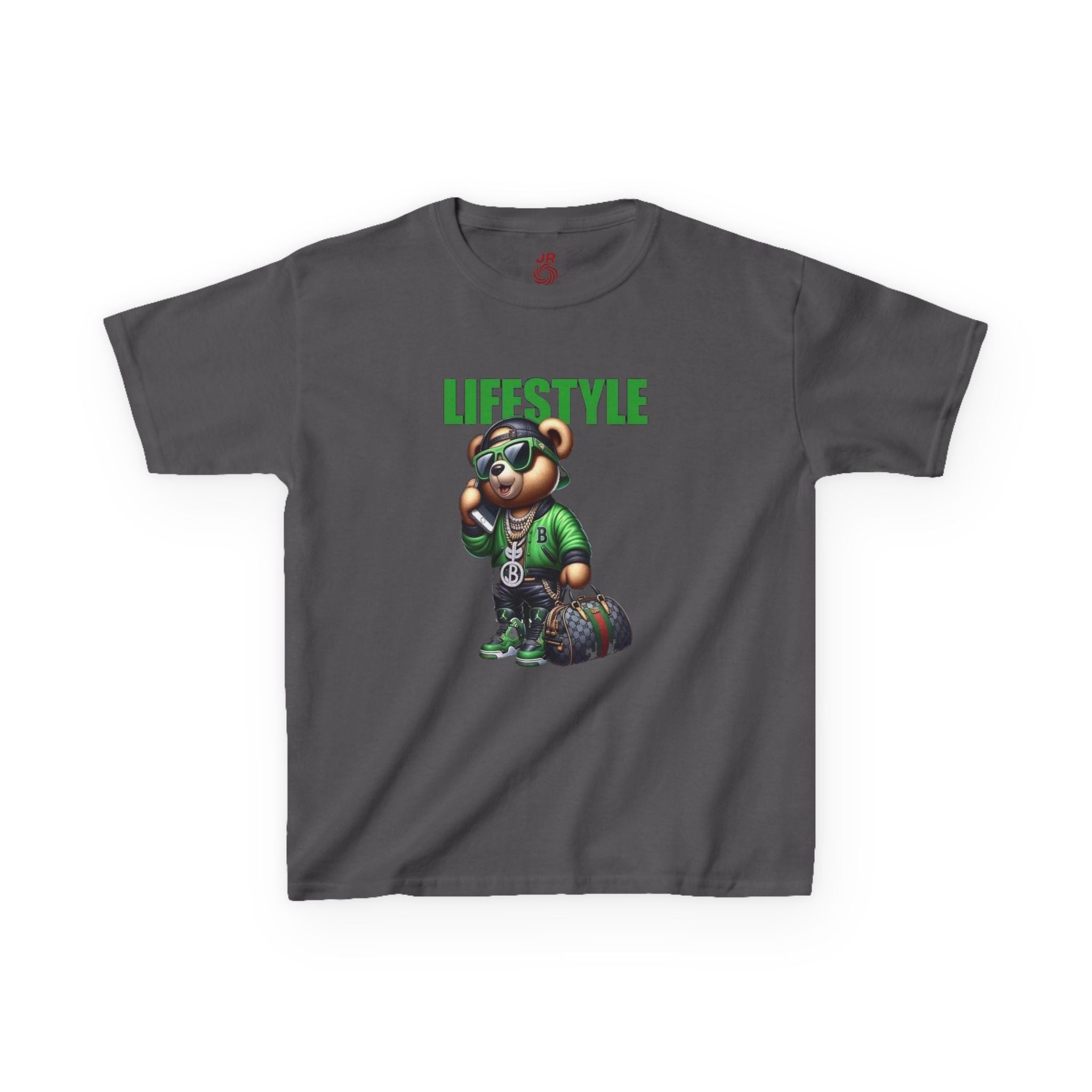 Kids Lifestyle Bear Graphic Tee, Cool Kids T-Shirt, Trendy Youth Shirt, Graphic Cotton Tee for Boys and Girls, Fun Casual Wear Printify