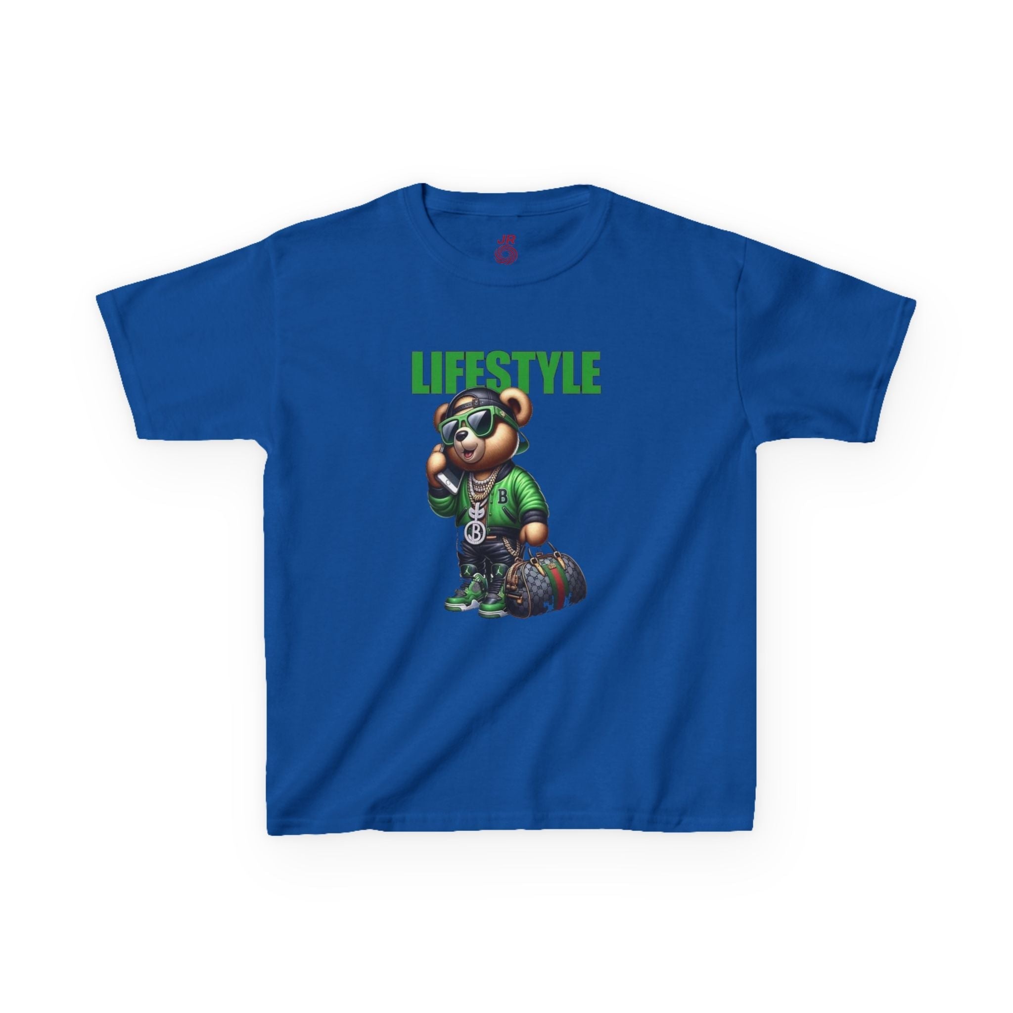 Kids Lifestyle Bear Graphic Tee, Cool Kids T-Shirt, Trendy Youth Shirt, Graphic Cotton Tee for Boys and Girls, Fun Casual Wear Printify