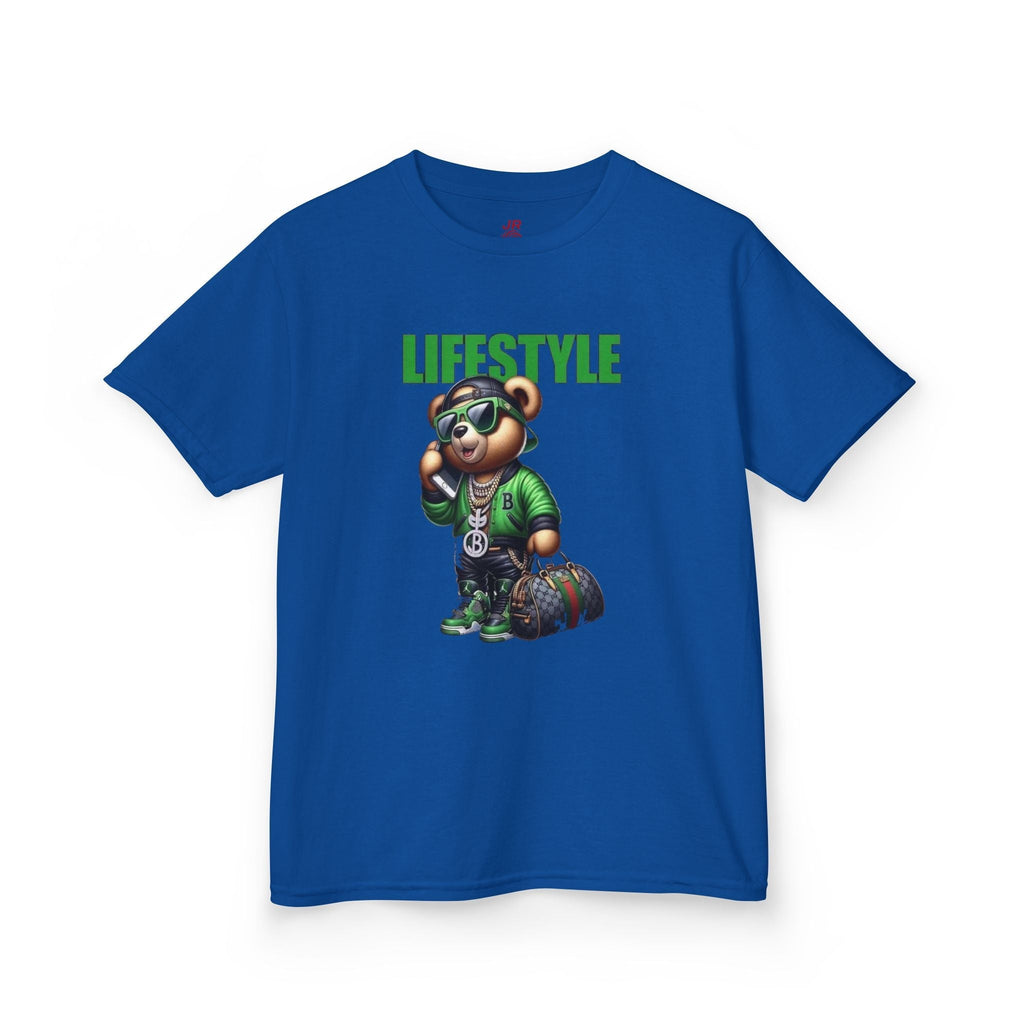 Kids Lifestyle Bear Graphic Tee, Cool Kids T-Shirt, Trendy Youth Shirt, Graphic Cotton Tee for Boys and Girls, Fun Casual Wear Printify