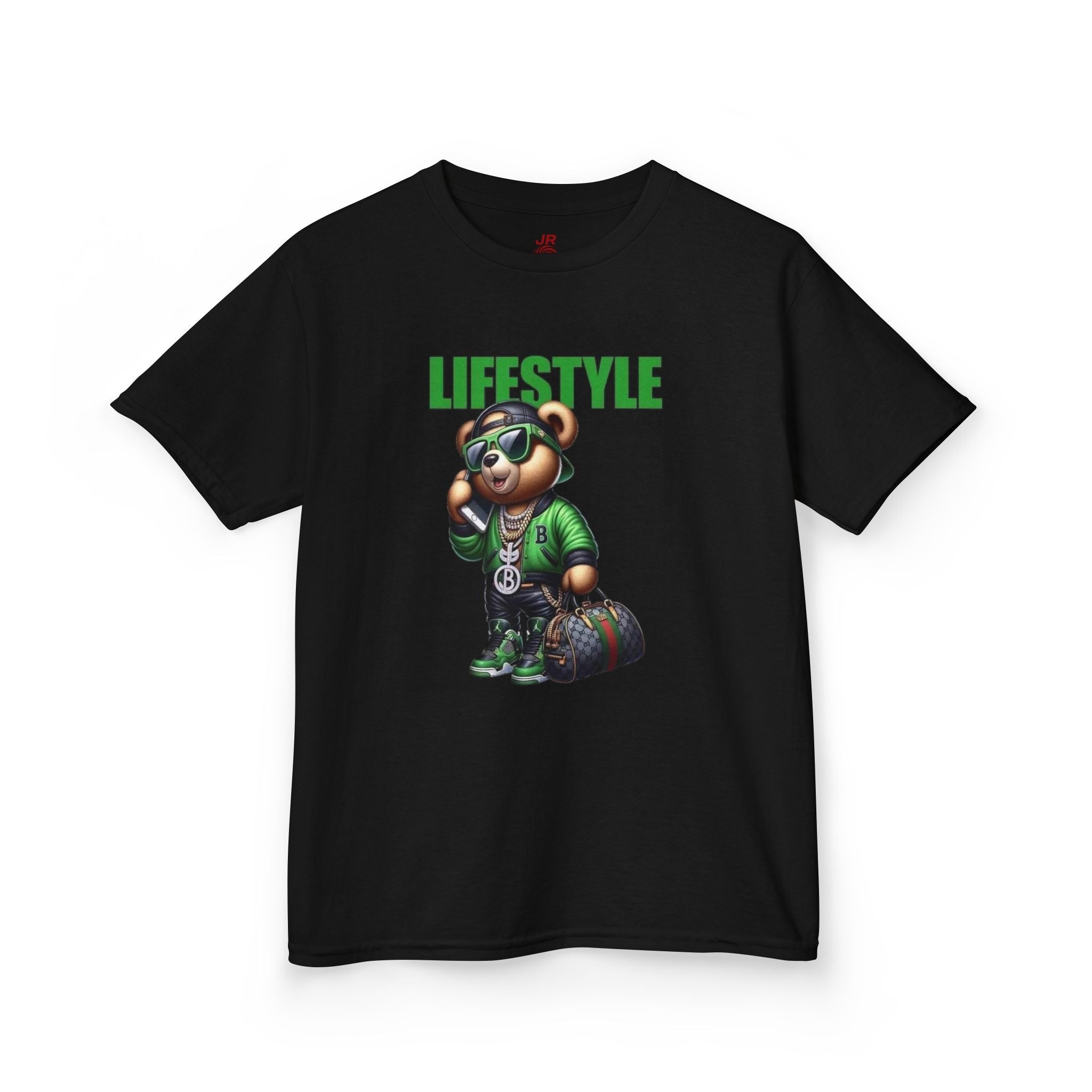 Kids Lifestyle Bear Graphic Tee, Cool Kids T-Shirt, Trendy Youth Shirt, Graphic Cotton Tee for Boys and Girls, Fun Casual Wear Printify