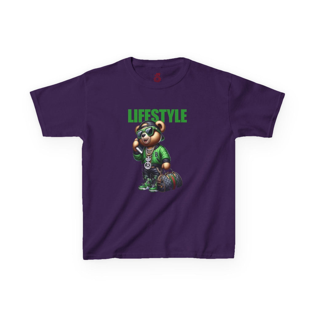 Kids Lifestyle Bear Graphic Tee, Cool Kids T-Shirt, Trendy Youth Shirt, Graphic Cotton Tee for Boys and Girls, Fun Casual Wear Printify