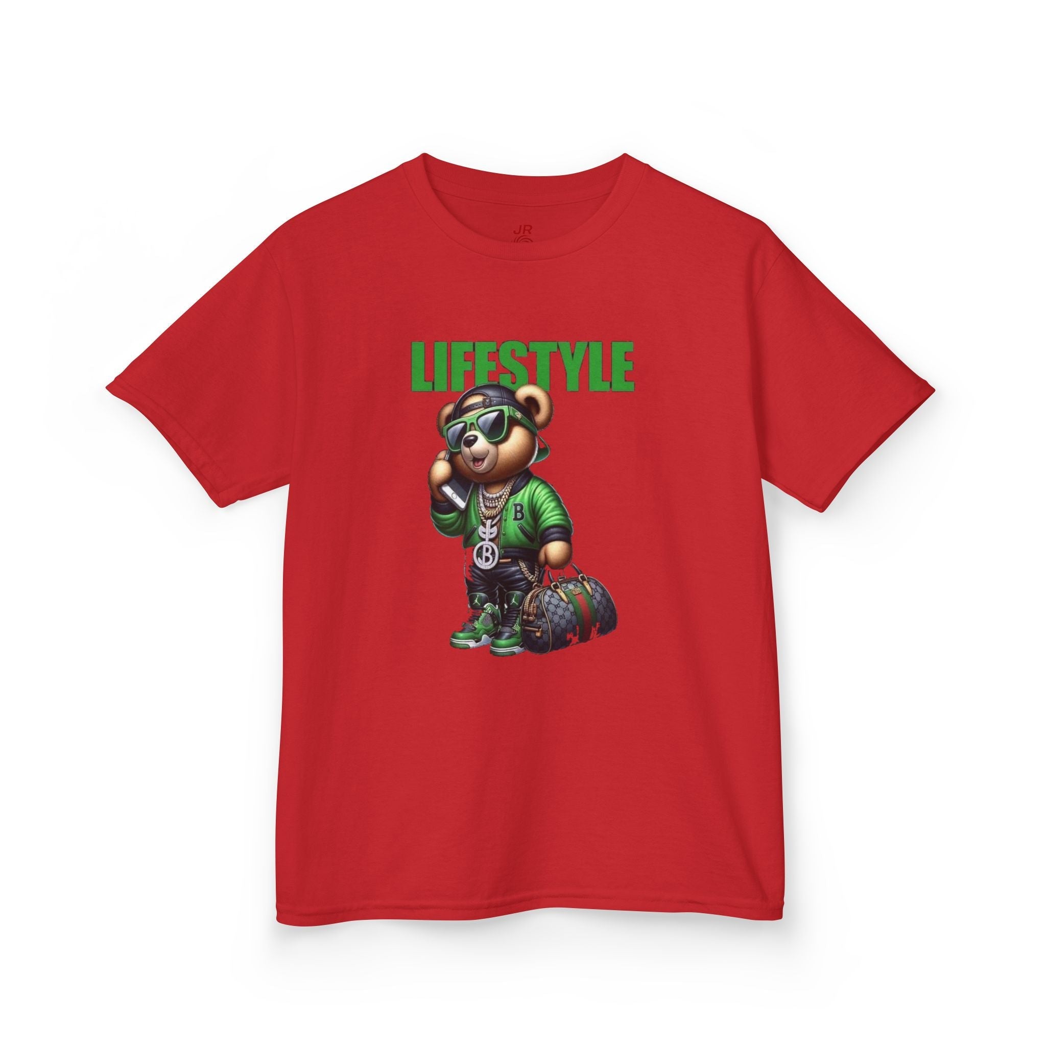 Kids Lifestyle Bear Graphic Tee, Cool Kids T-Shirt, Trendy Youth Shirt, Graphic Cotton Tee for Boys and Girls, Fun Casual Wear Printify