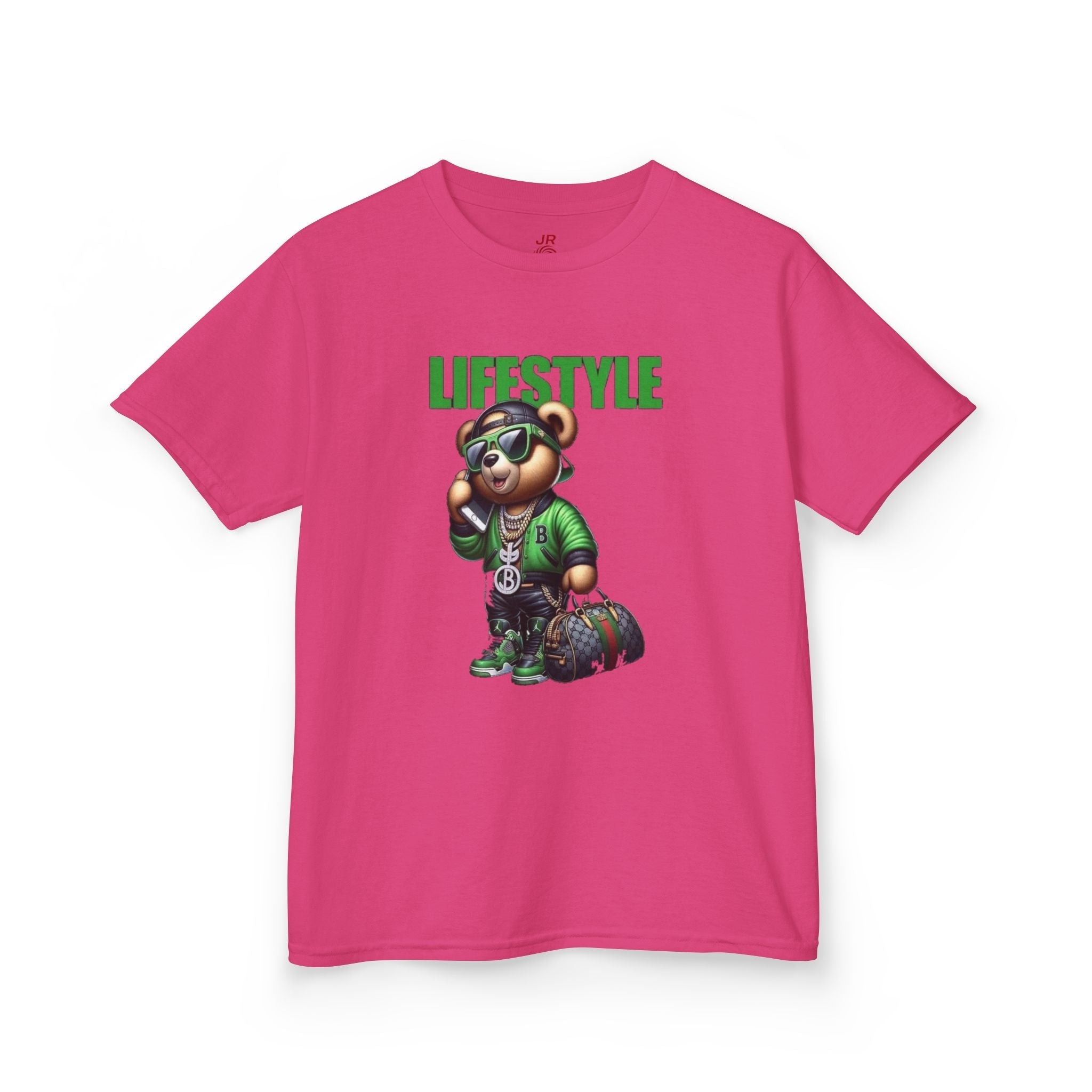 Kids Lifestyle Bear Graphic Tee, Cool Kids T-Shirt, Trendy Youth Shirt, Graphic Cotton Tee for Boys and Girls, Fun Casual Wear Printify
