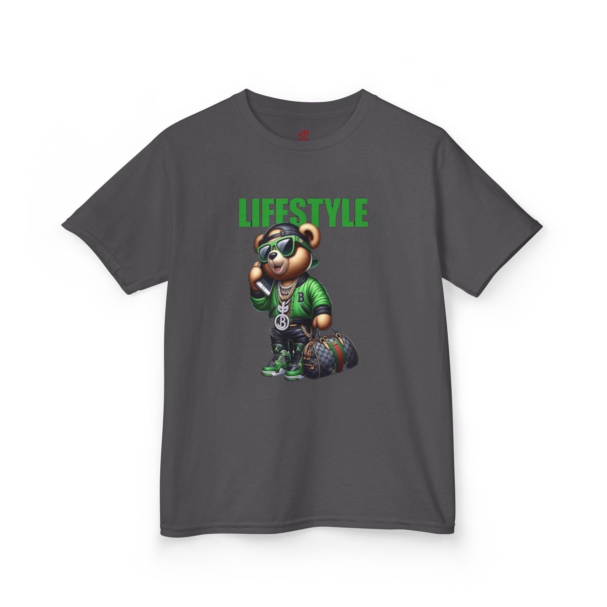 Kids Lifestyle Bear Graphic Tee, Cool Kids T-Shirt, Trendy Youth Shirt, Graphic Cotton Tee for Boys and Girls, Fun Casual Wear Printify