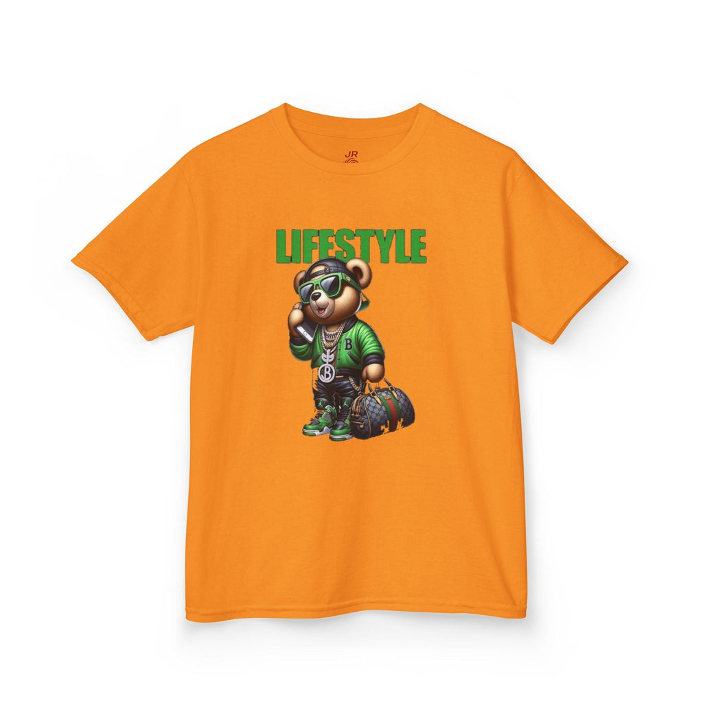 Kids Lifestyle Bear Graphic Tee, Cool Kids T-Shirt, Trendy Youth Shirt, Graphic Cotton Tee for Boys and Girls, Fun Casual Wear Printify