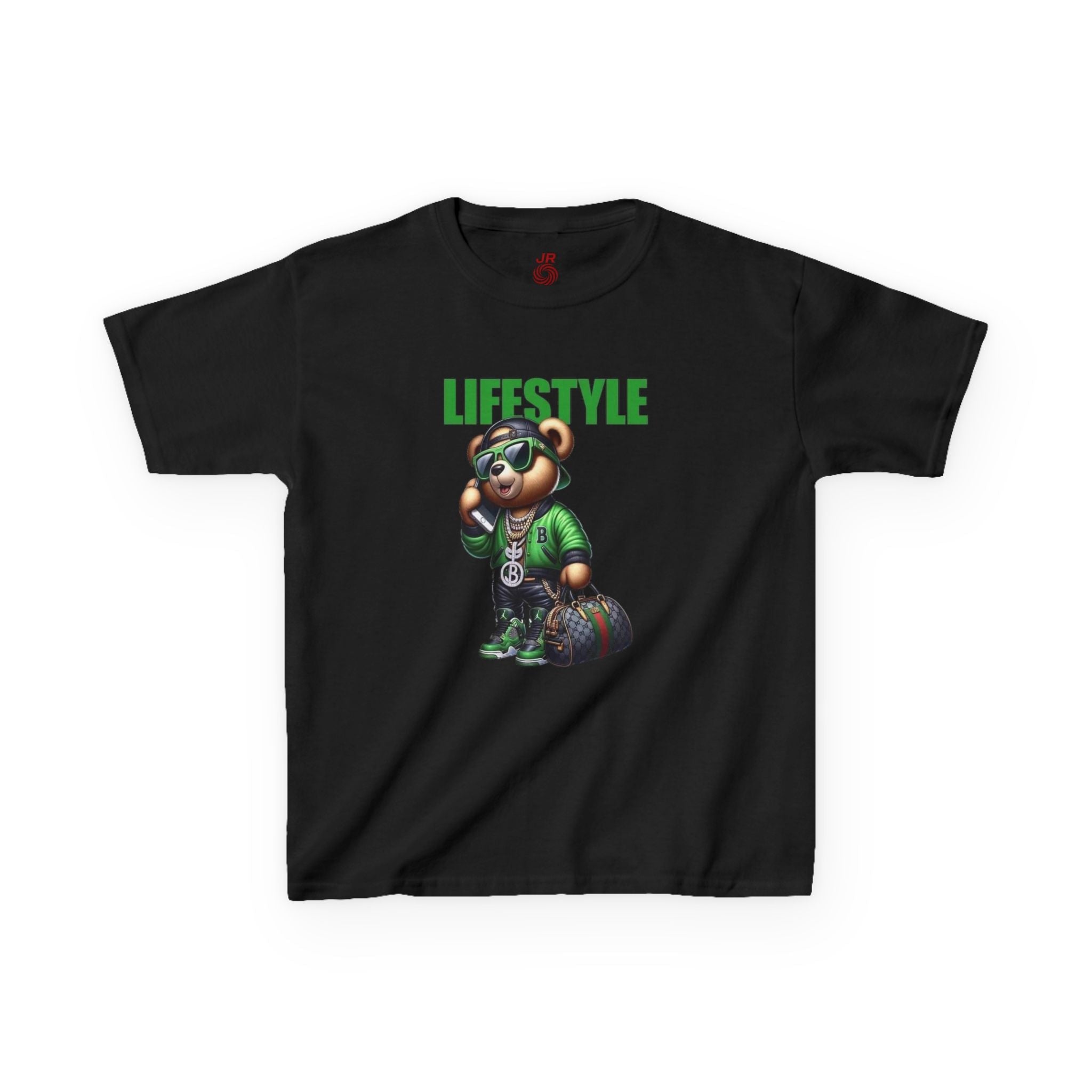 Kids Lifestyle Bear Graphic Tee, Cool Kids T-Shirt, Trendy Youth Shirt, Graphic Cotton Tee for Boys and Girls, Fun Casual Wear Printify