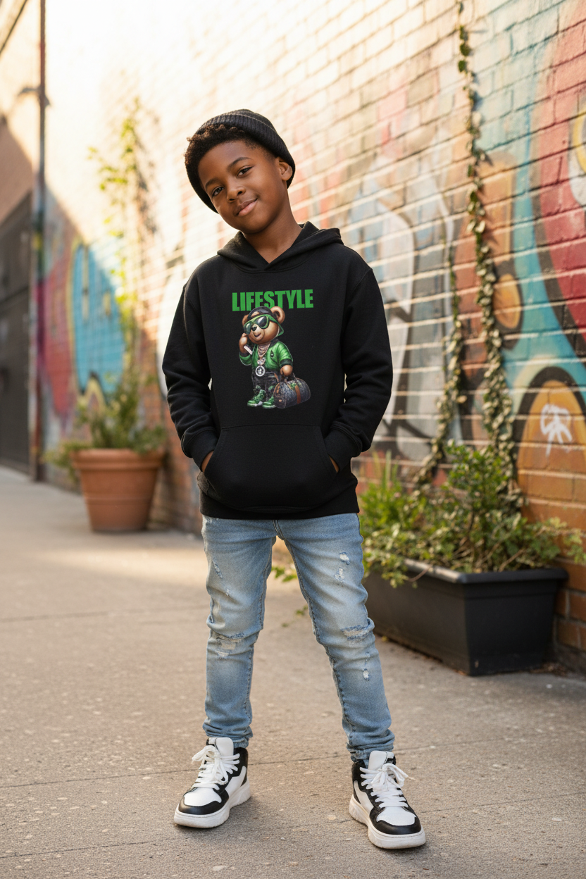 Kids Lifestyle – Bear Hoodie