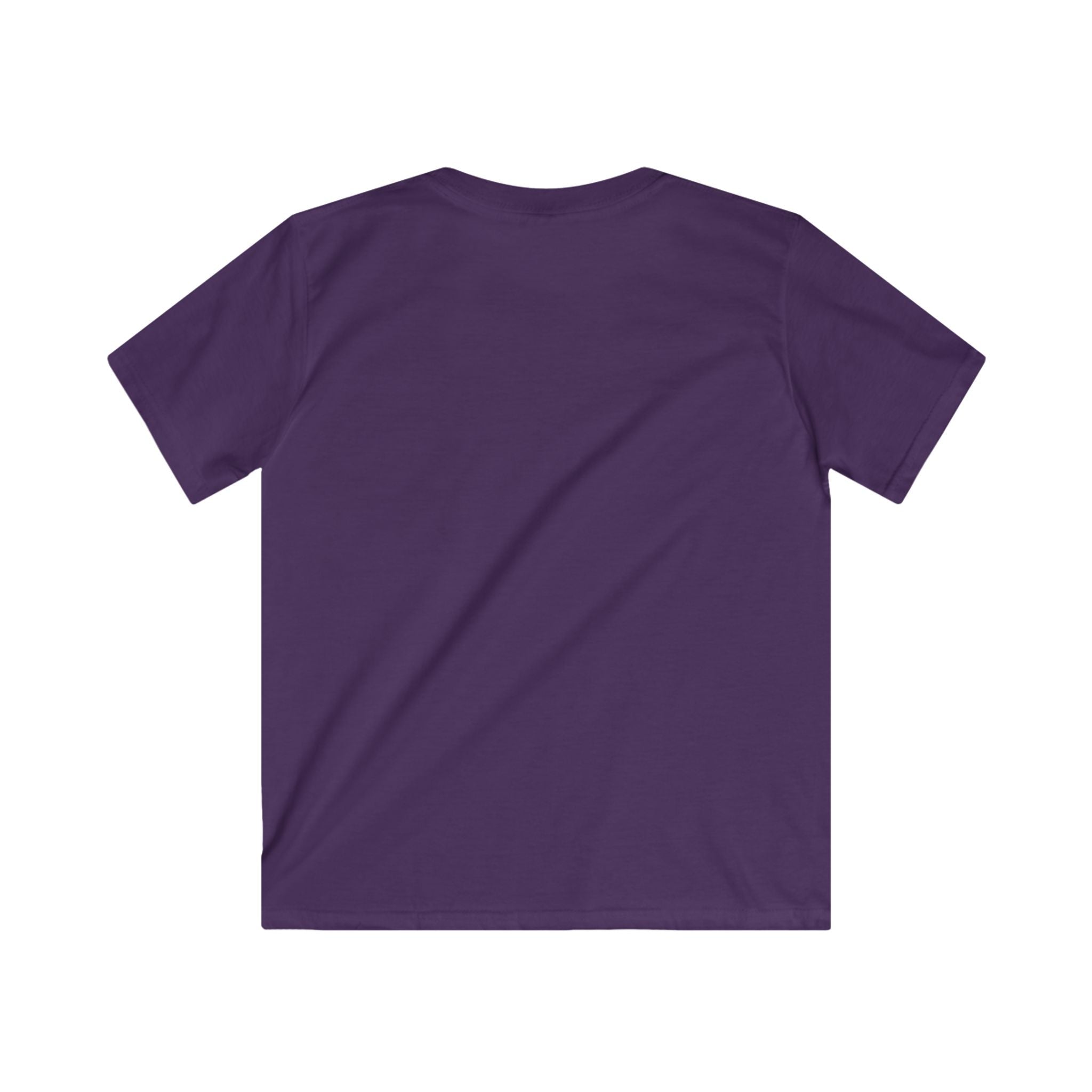 Kids Tee — Colorful Mushroom Candy Swirl Logo Shirt Printify