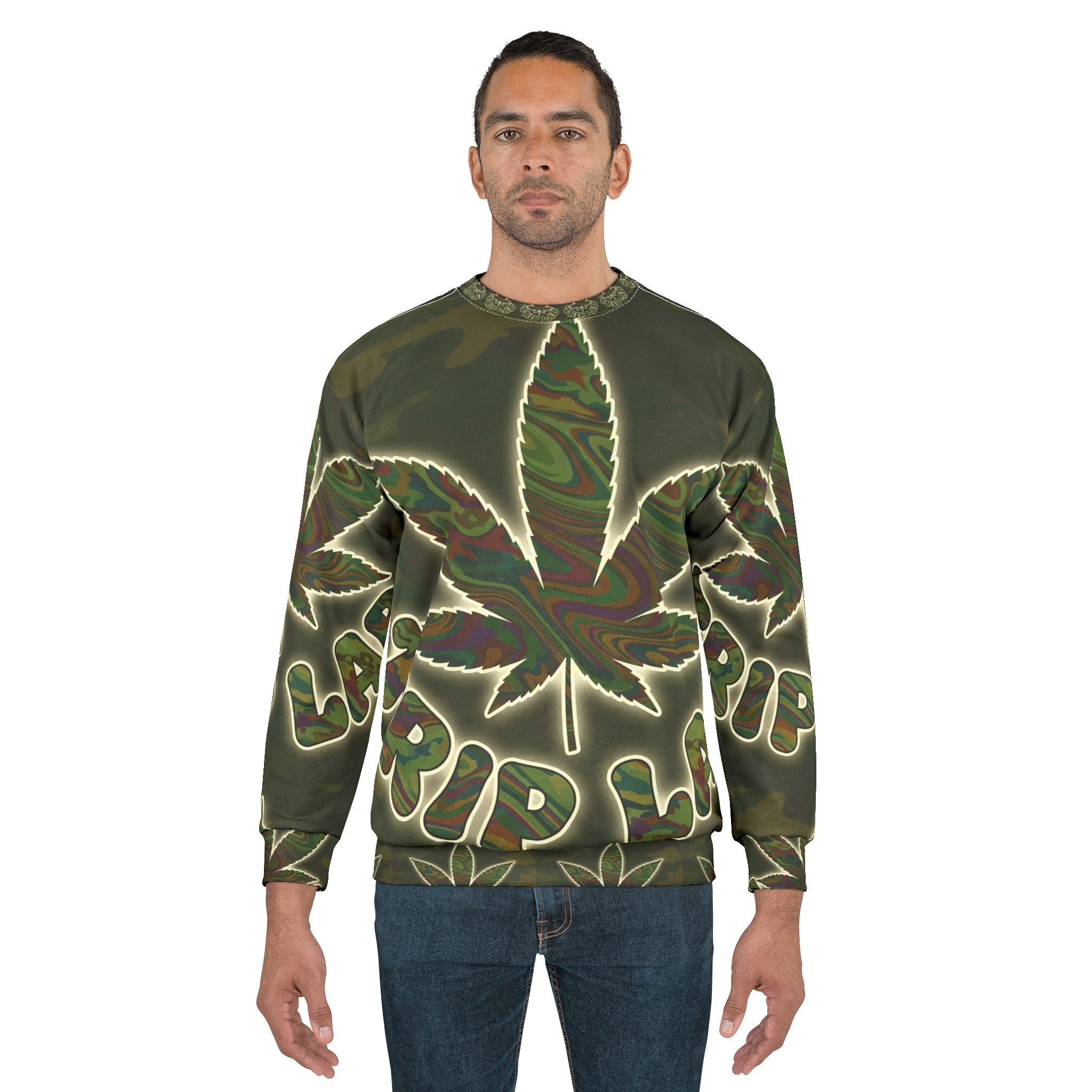 Leaf Trip Lab Sweatshirt (AOP)