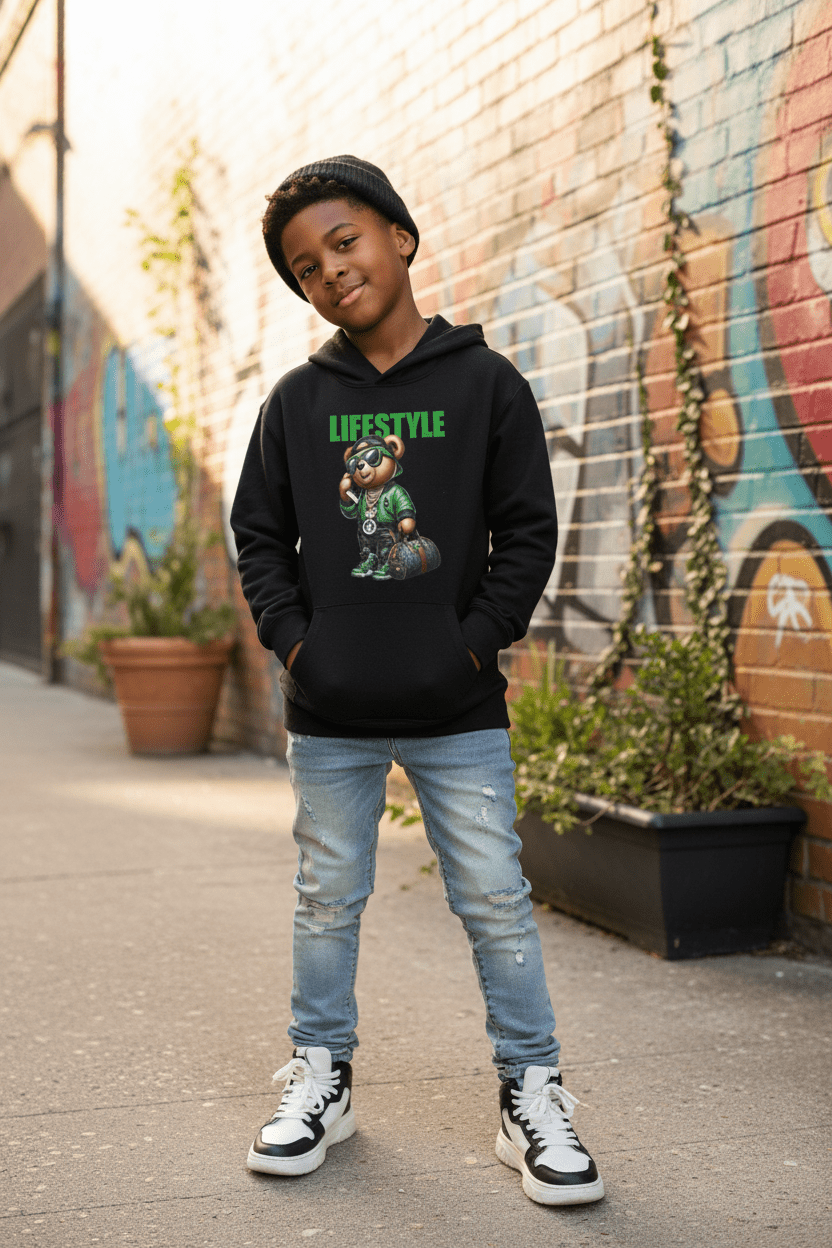 Kids Lifestyle – Bear Hoodie