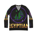 Long Sleeve V-neck Egypt Inspired Shirt Printify
