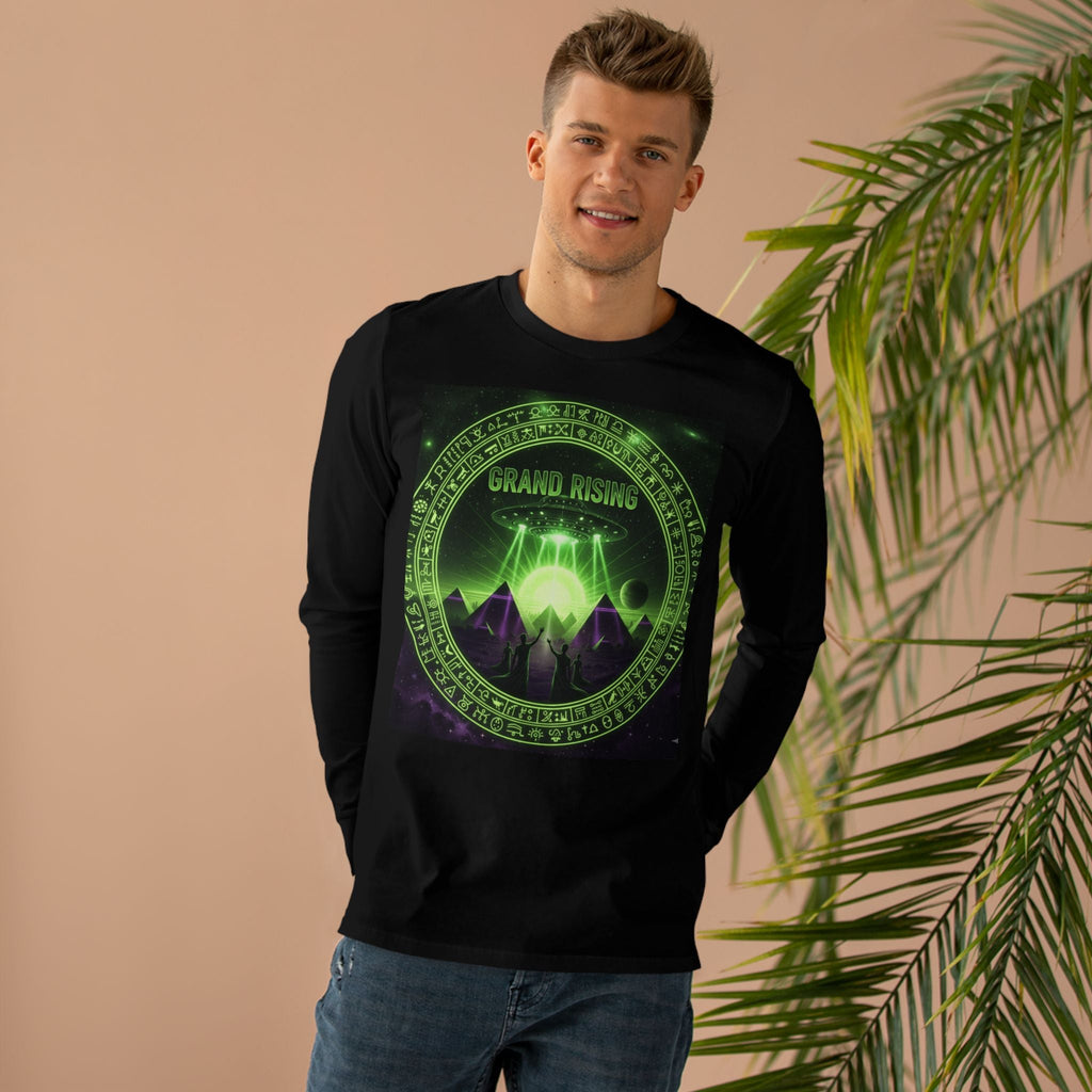 Longsleeve Tee - Grand Rising Design for Men9️⃣ Printify