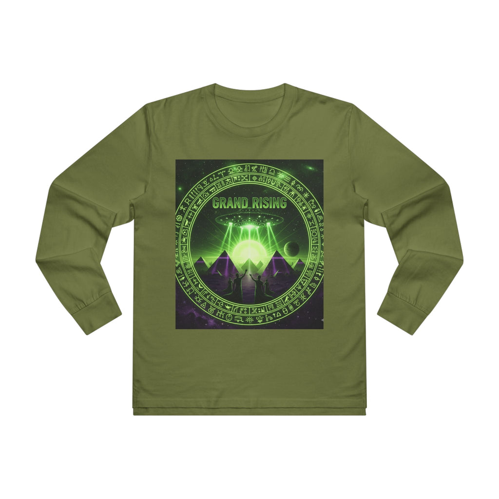 Longsleeve Tee - Grand Rising Design for Men9️⃣ Printify
