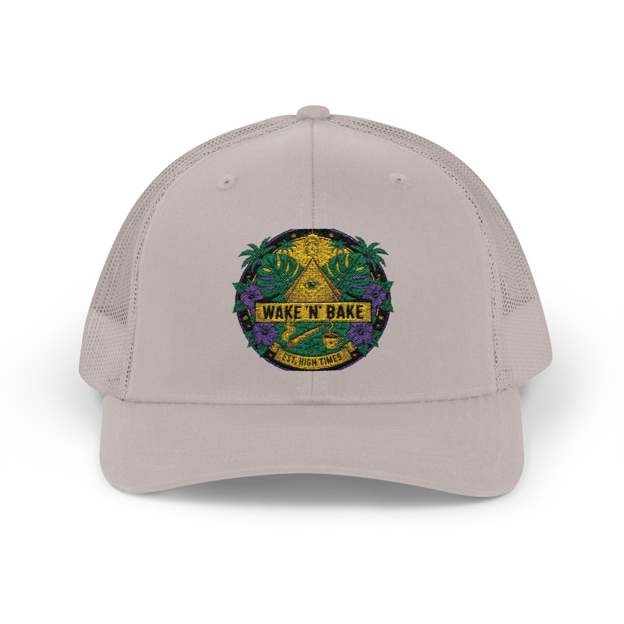 Mardi Gras Mask Snapback Trucker Cap