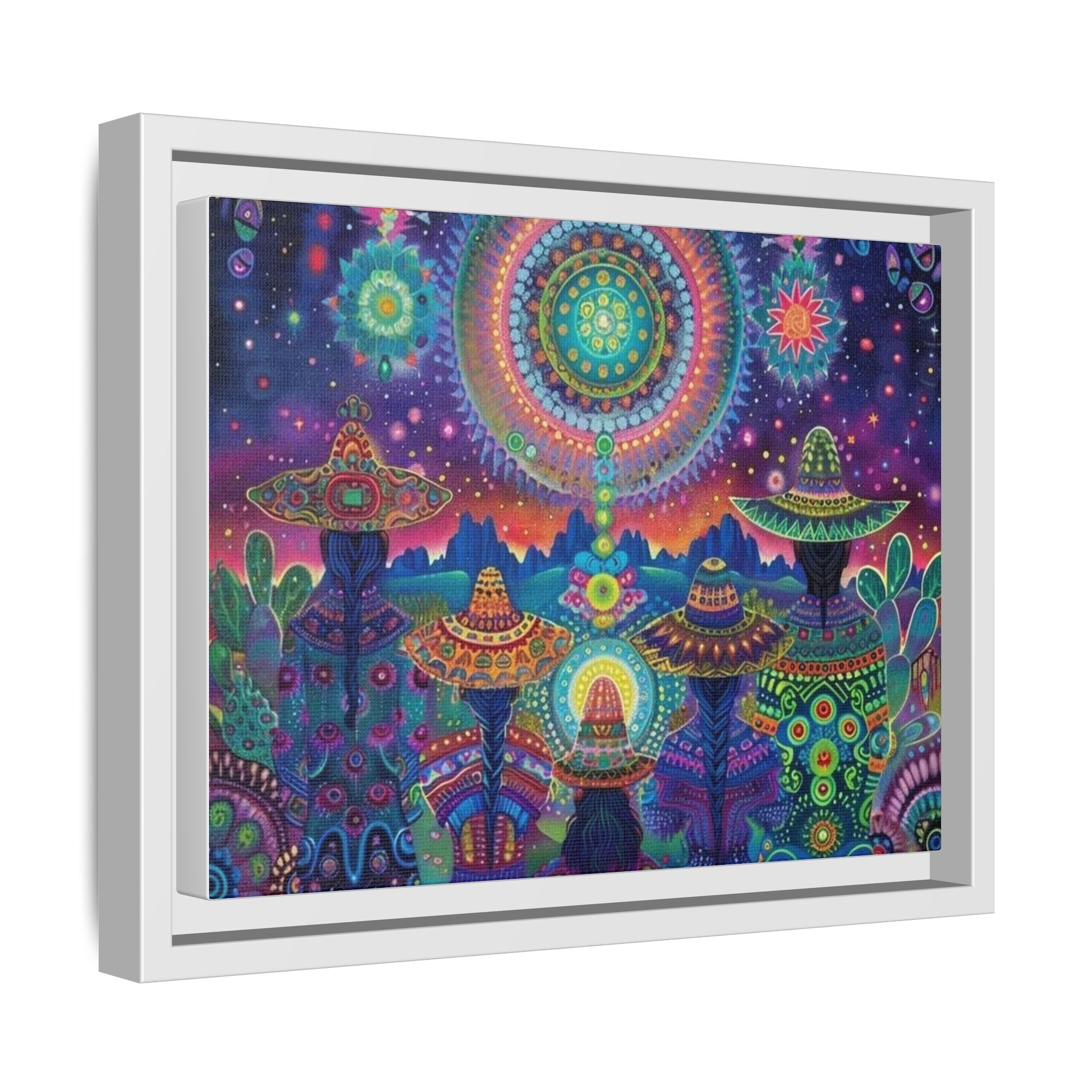 Matte Canvas, Framed (Multi-color) Printify