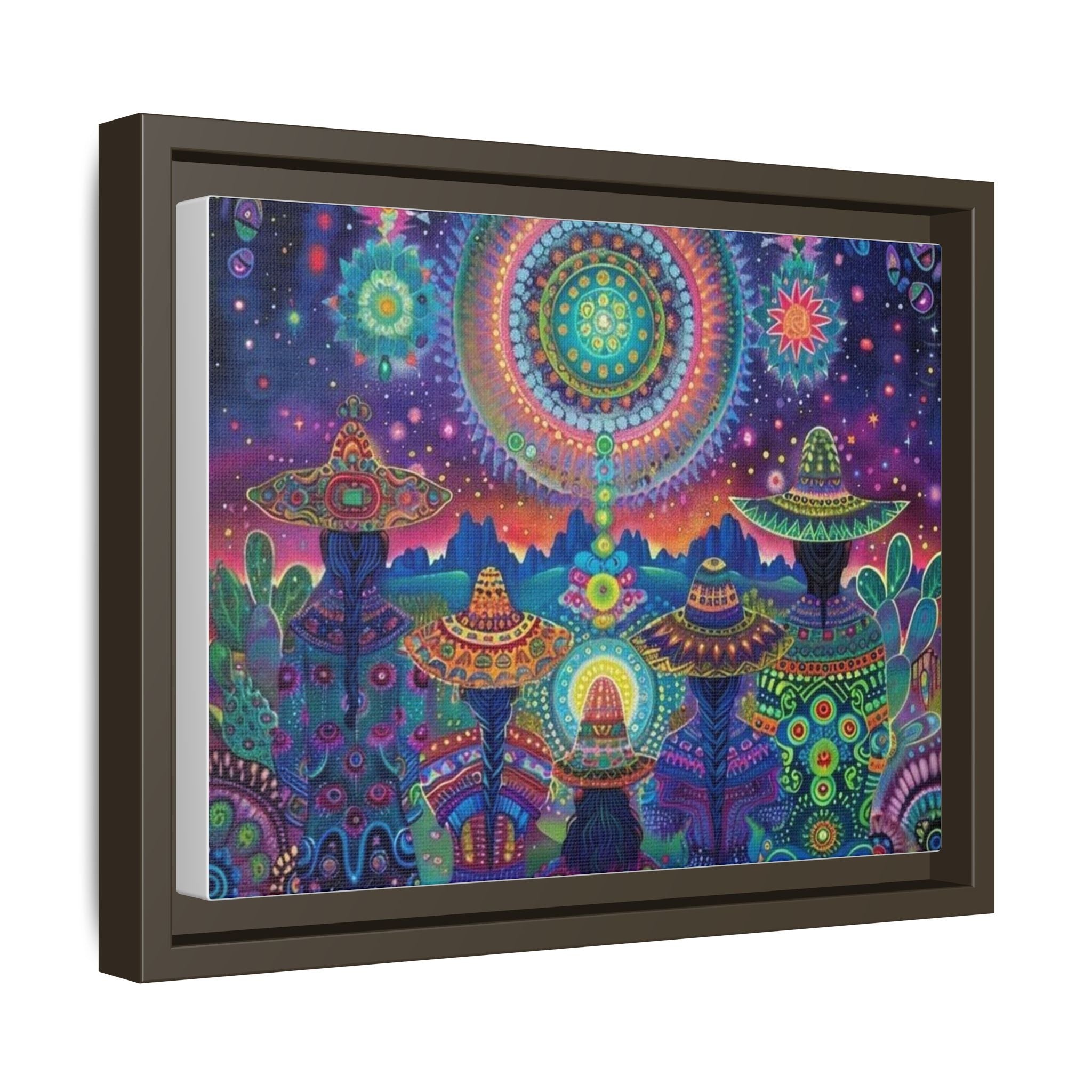 Matte Canvas, Framed (Multi-color) Printify
