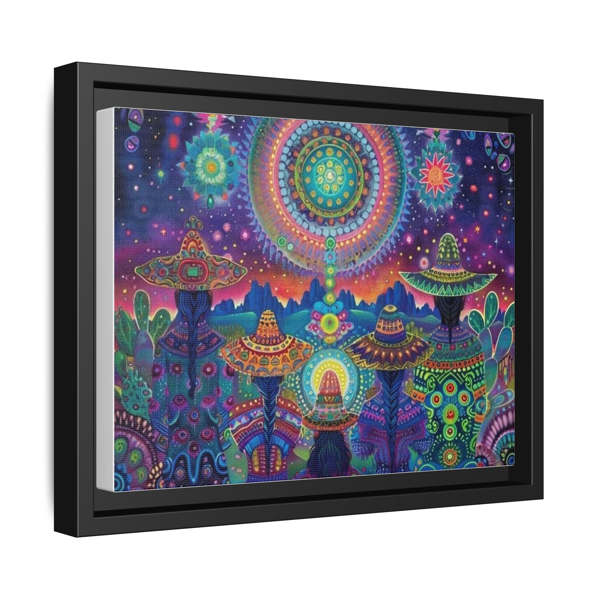 Matte Canvas, Framed (Multi-color) Printify
