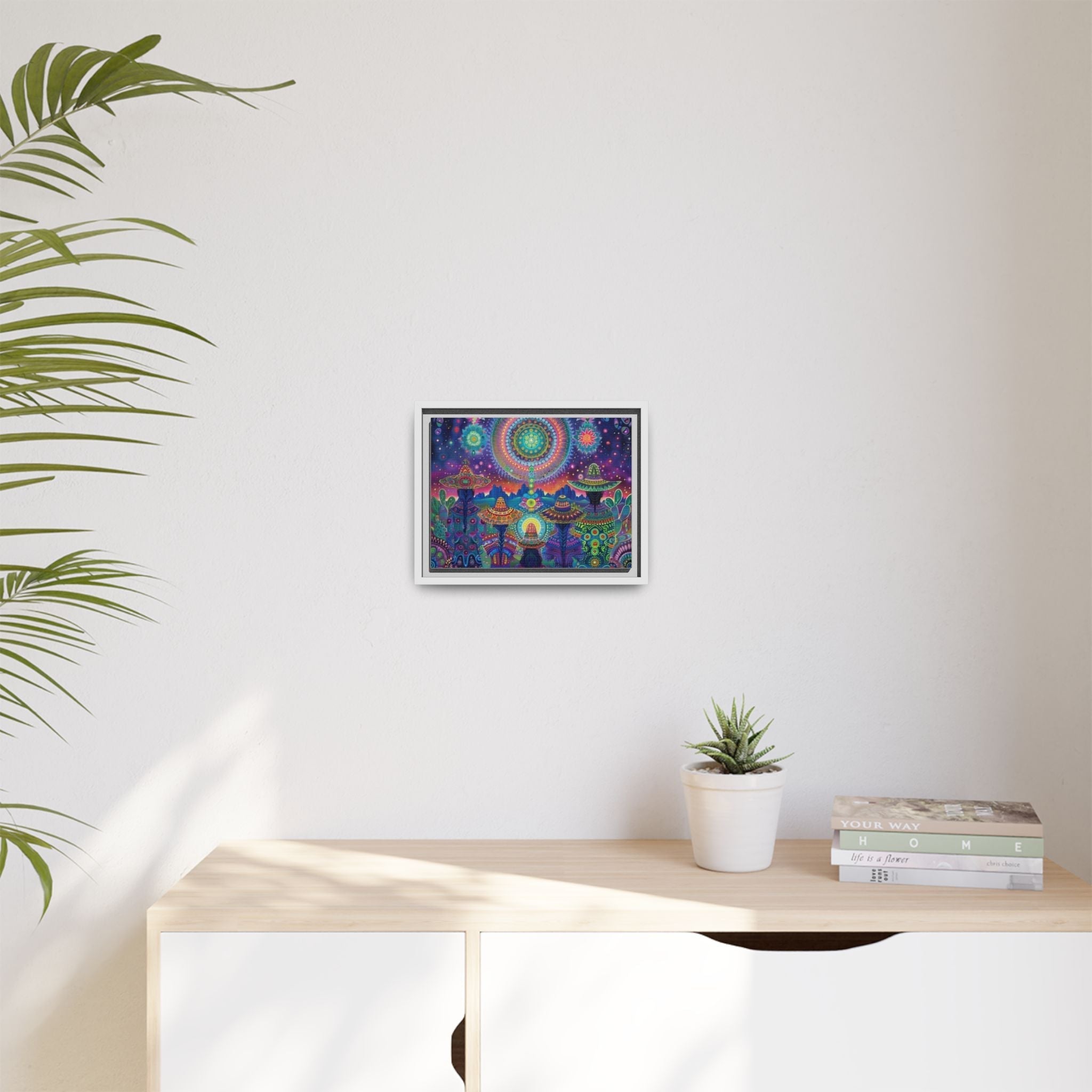 Matte Canvas, Framed (Multi-color) Printify