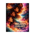Melanin Galaxy Poster — Cosmic Afrocentric Wall Art Printify